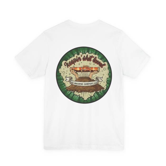 Keepin' Shit Level, OE Machine Co. Short Sleeve Tee