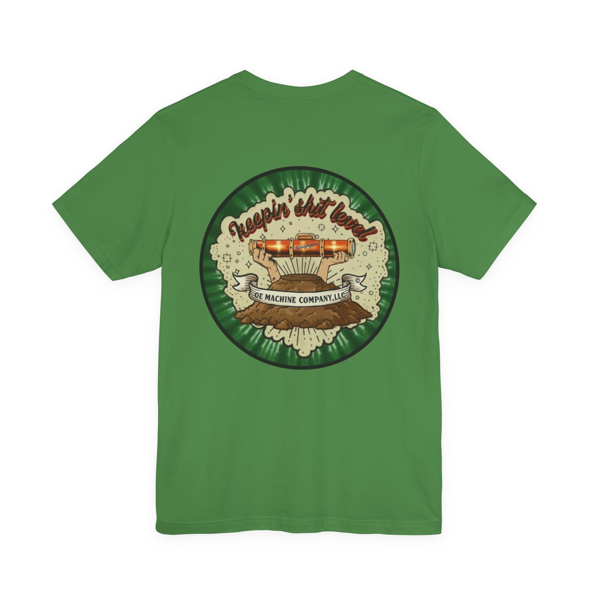 Keepin' Shit Level, OE Machine Co. Short Sleeve Tee - Image 27