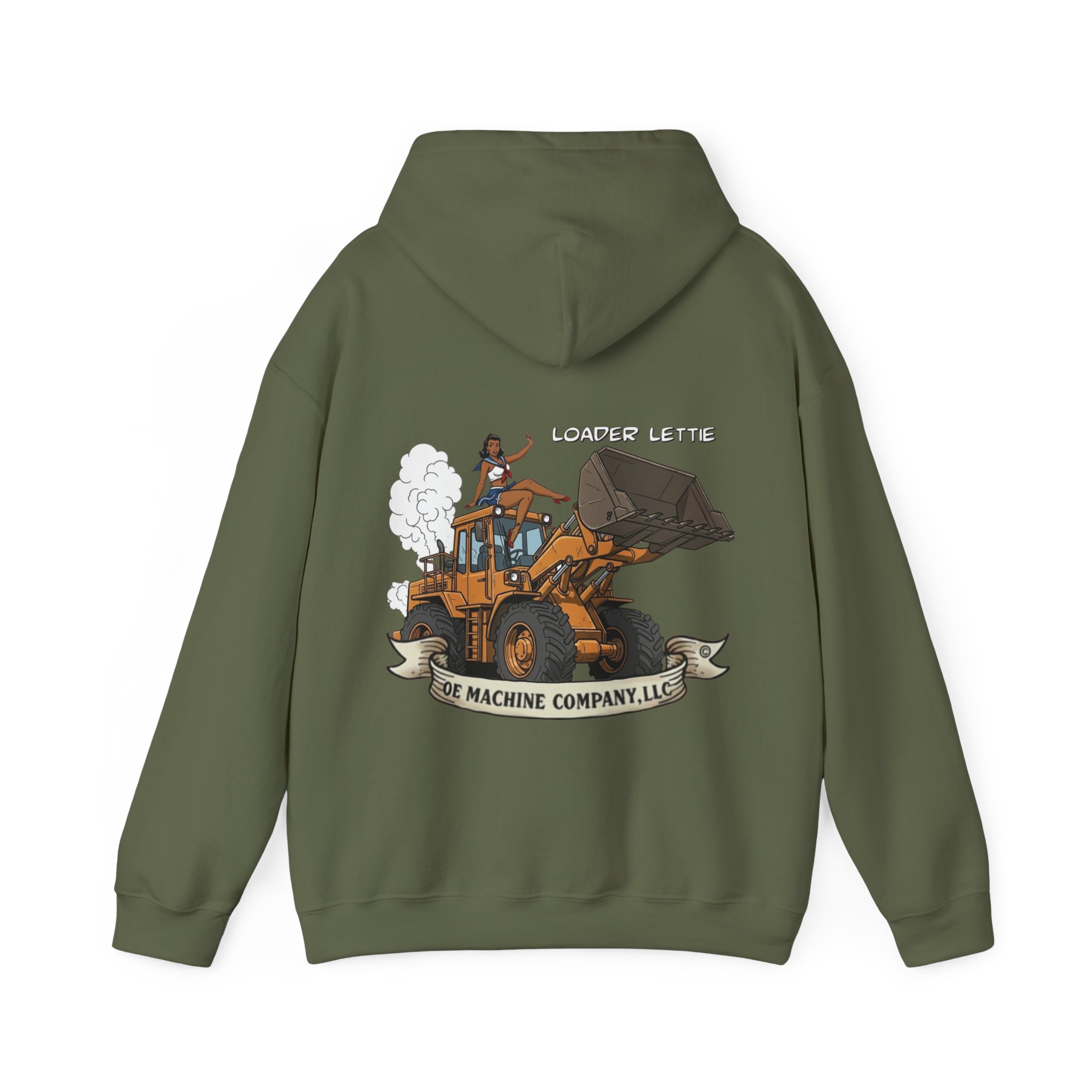 Loader Lettie, OE Machine Co. Hoodie - Image 18