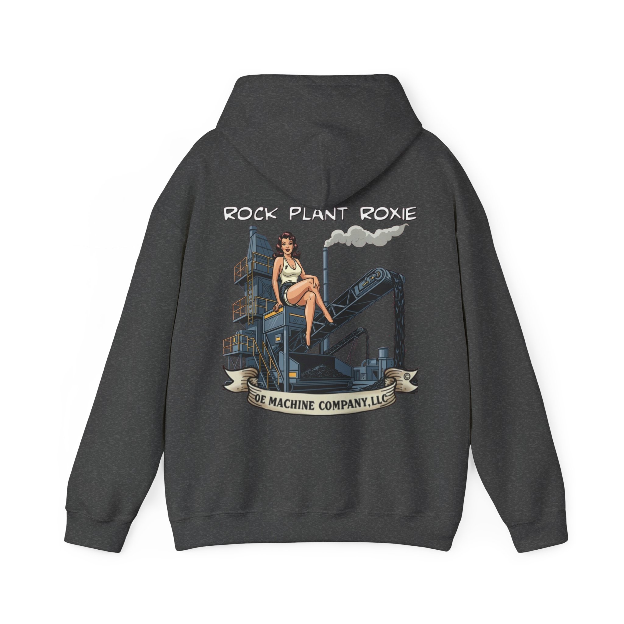 Rock Plant Roxie, OE Machine Co. Hoodie - Image 22
