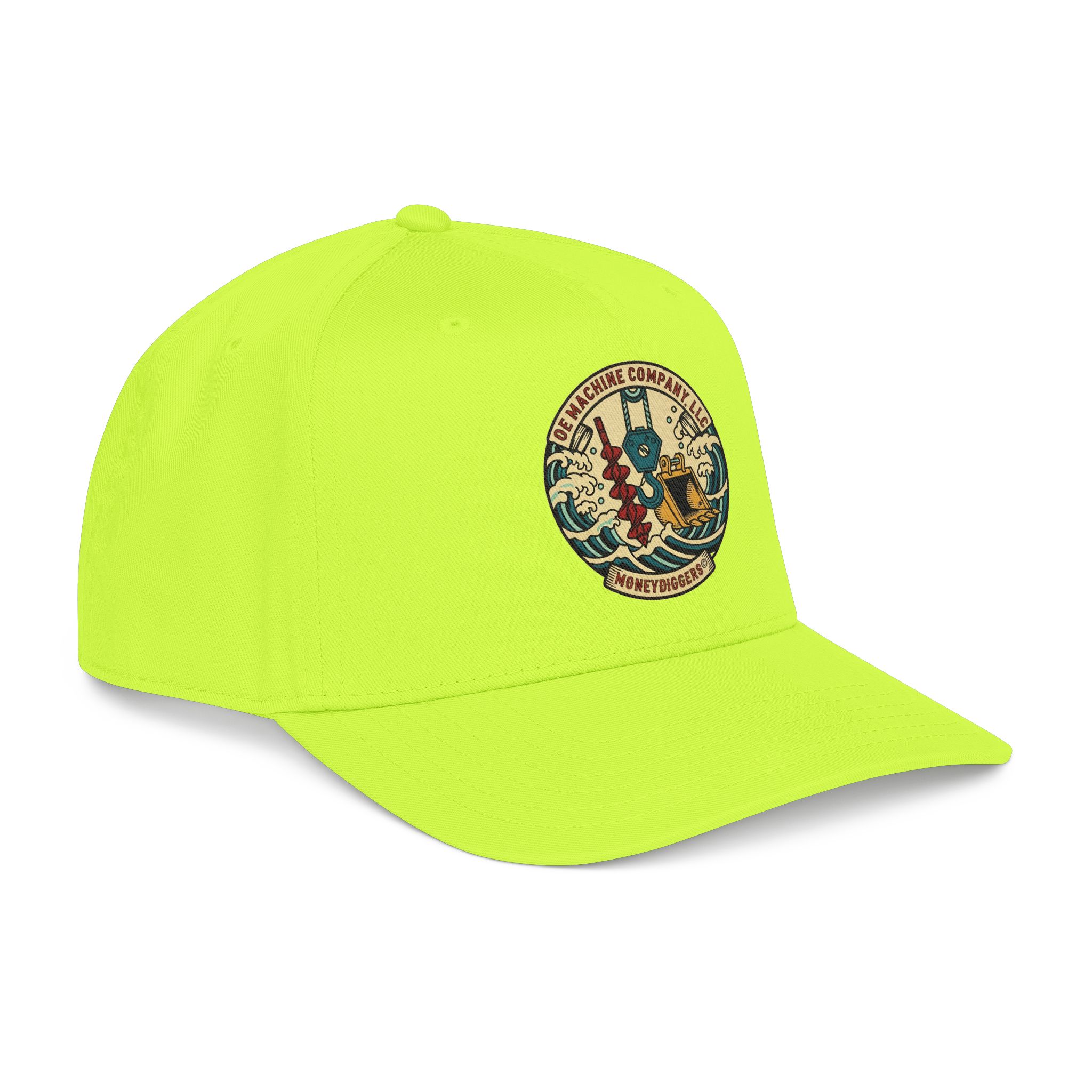 Moneydigger Badge, OE Machine Co. Brimmed Cap - Image 6