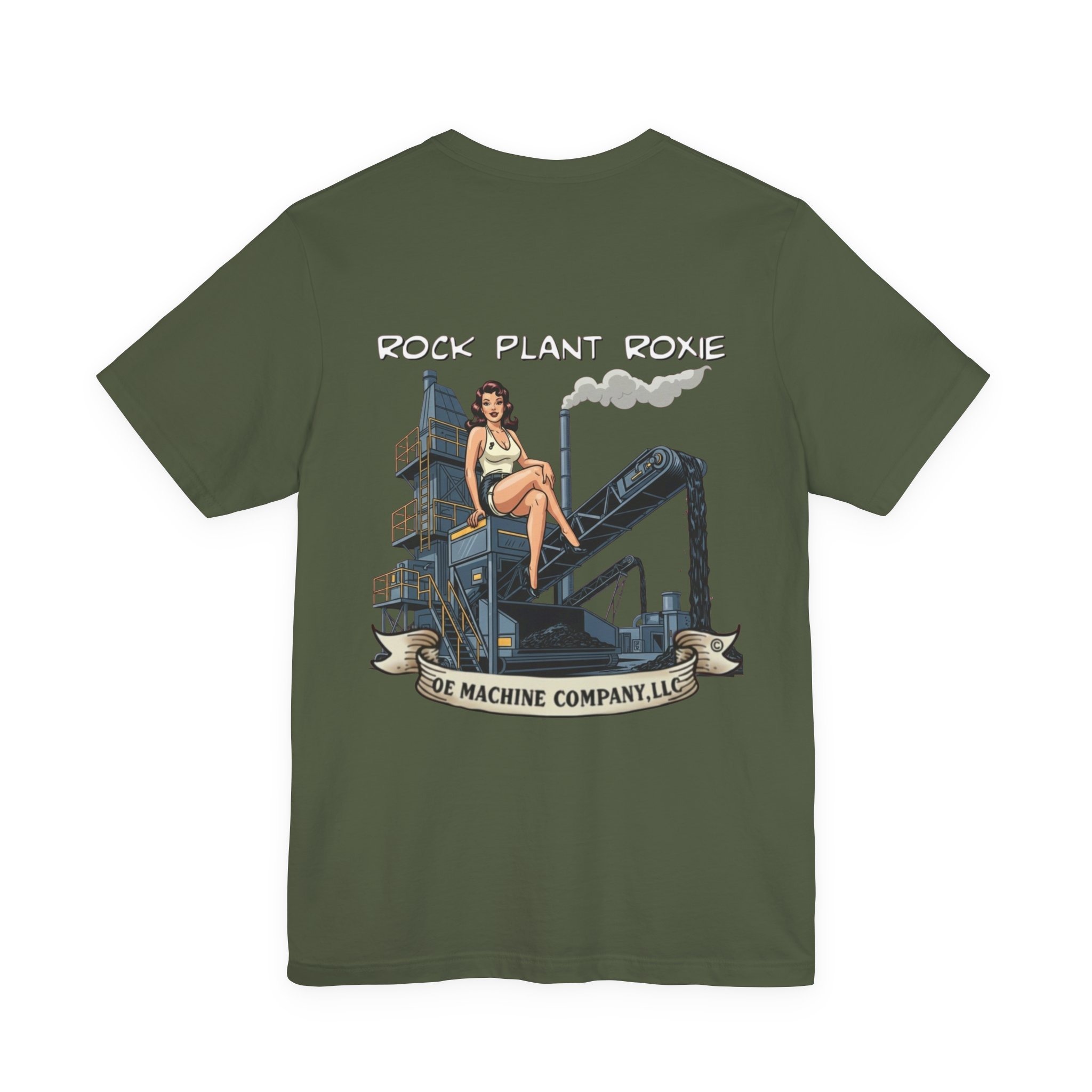 Rock Plant Roxie, OE Machine Co. Short Sleeve Tee - Image 8