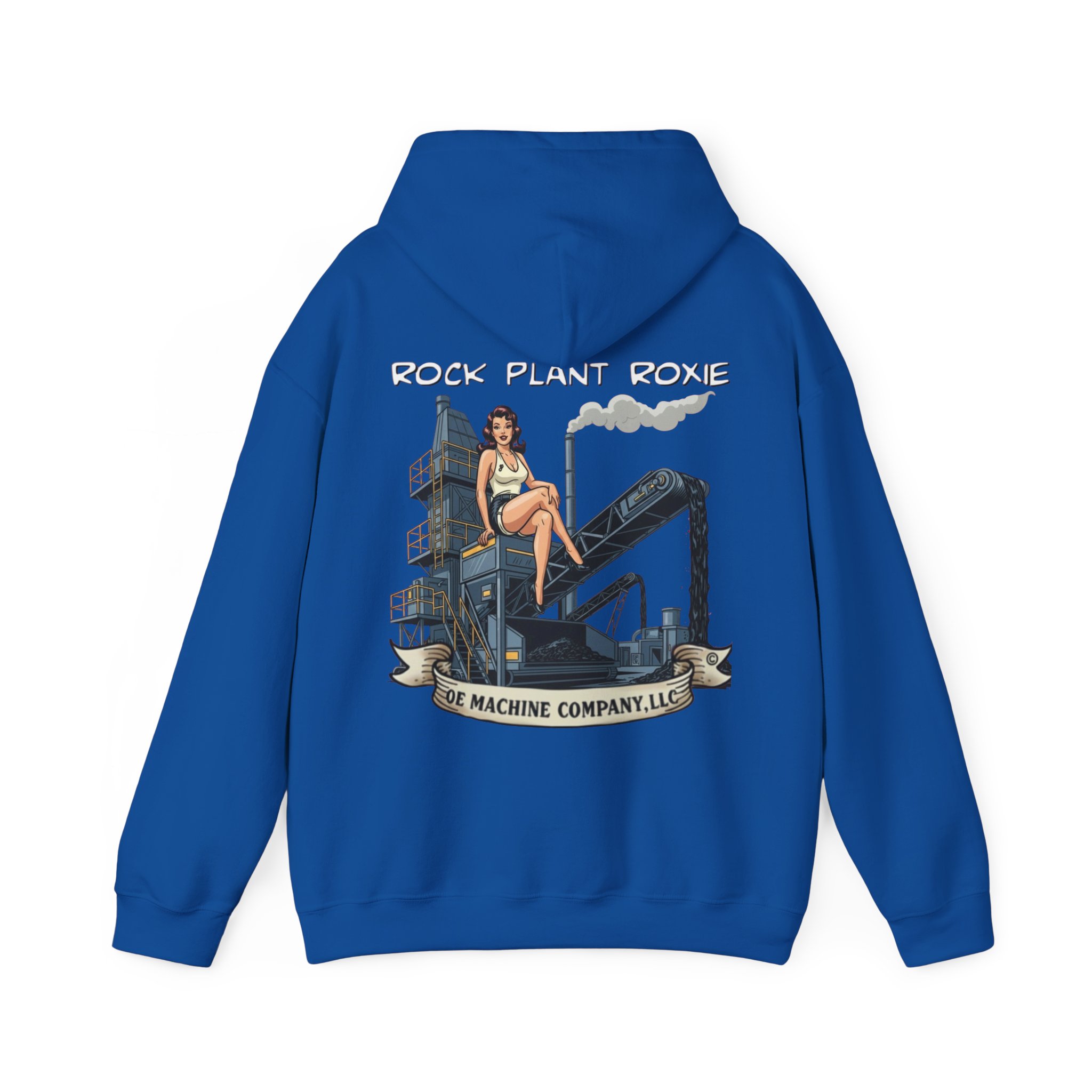 Rock Plant Roxie, OE Machine Co. Hoodie - Image 34