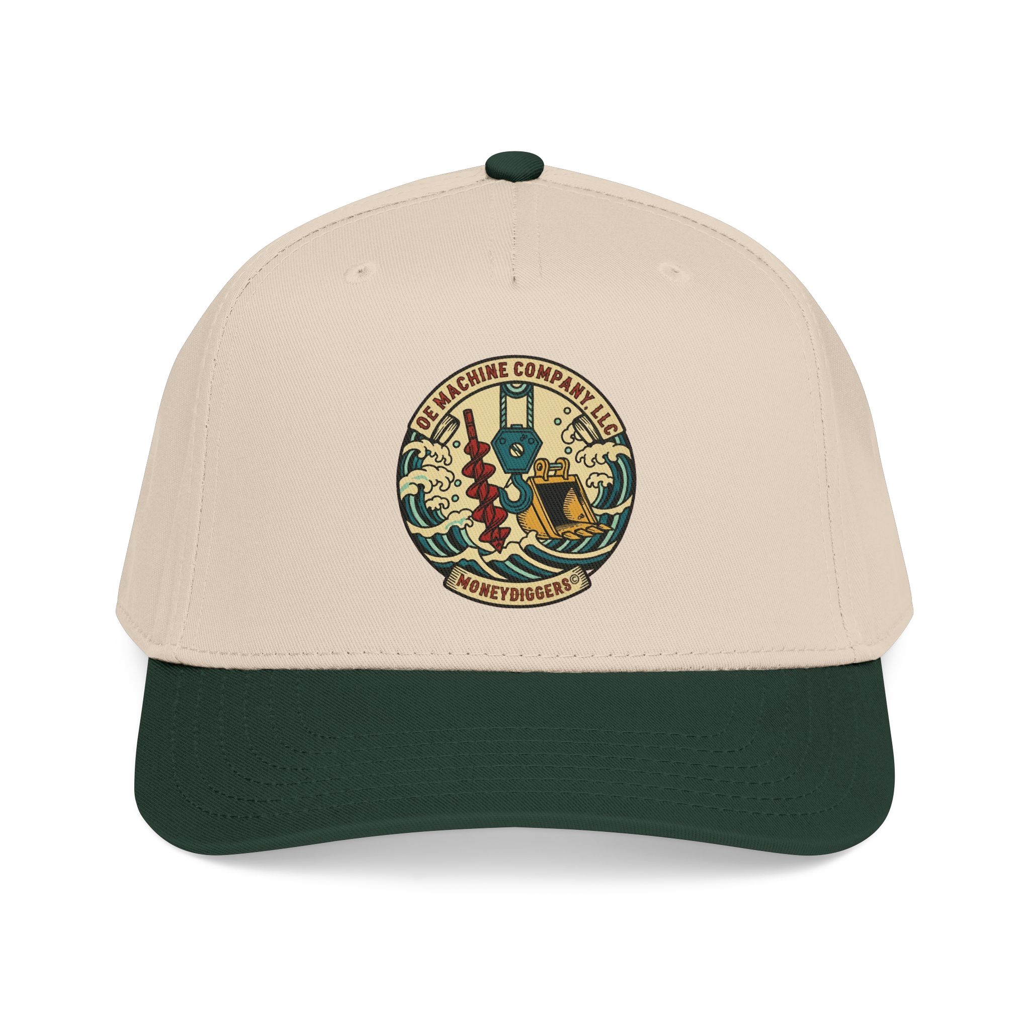 Moneydigger Badge, OE Machine Co. Brimmed Cap - Image 7