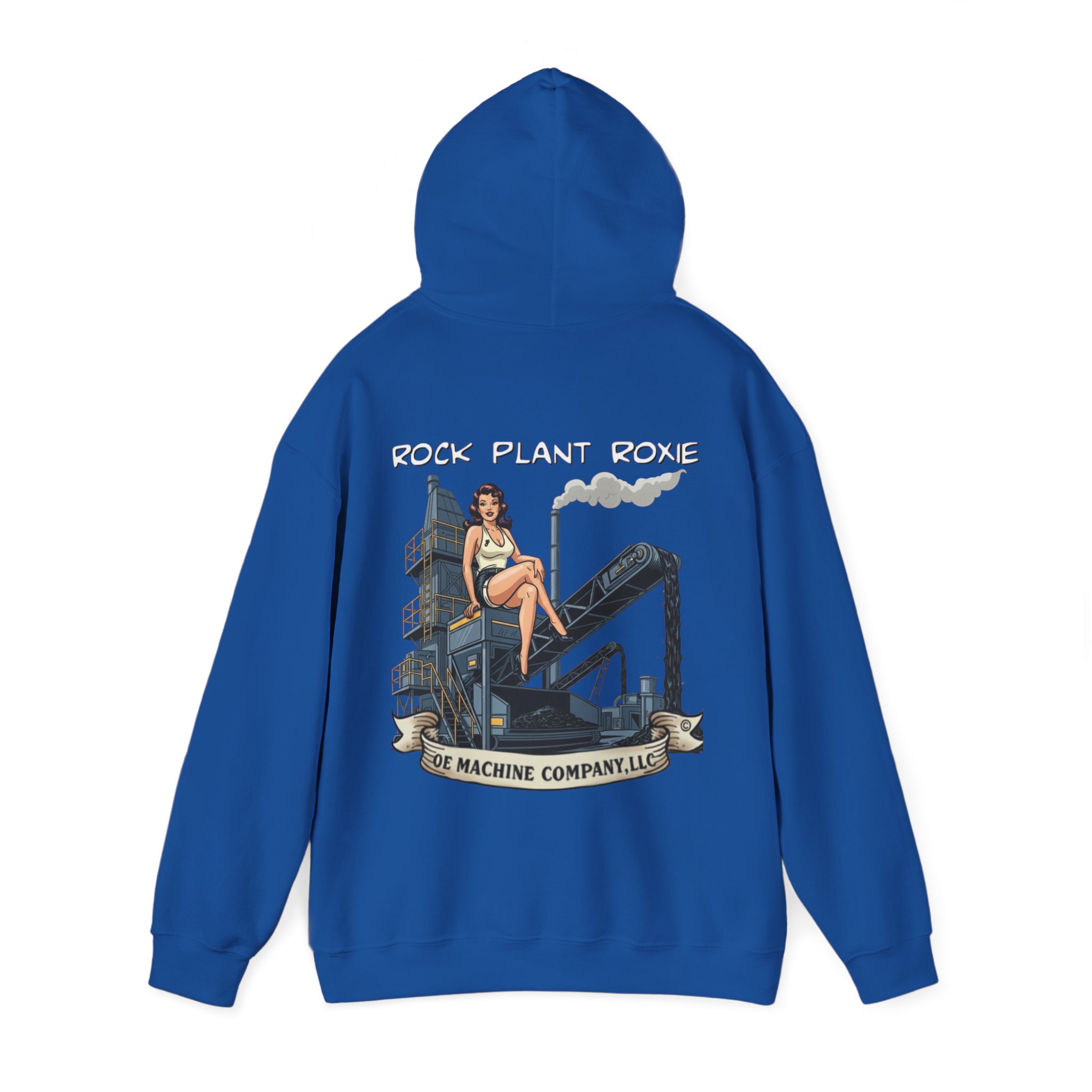 Rock Plant Roxie, OE Machine Co. Hoodie - Image 35