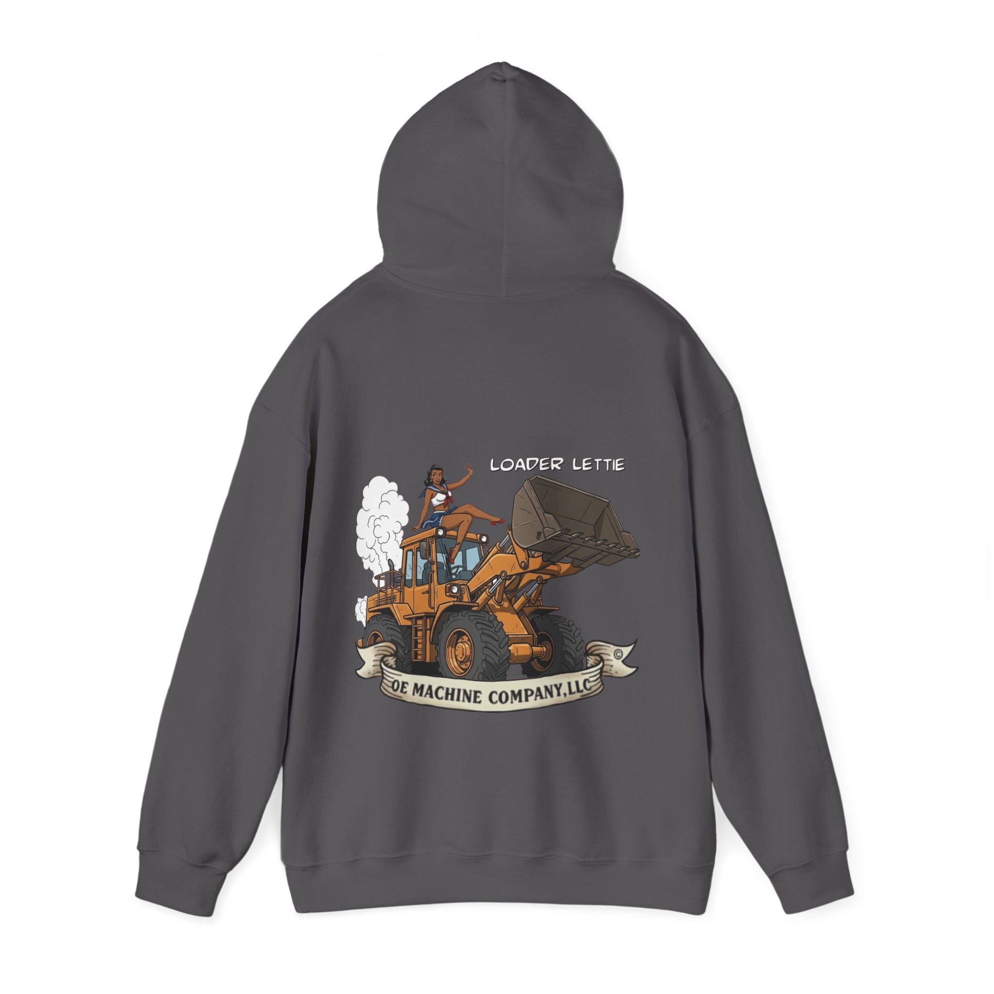 Loader Lettie, OE Machine Co. Hoodie - Image 35