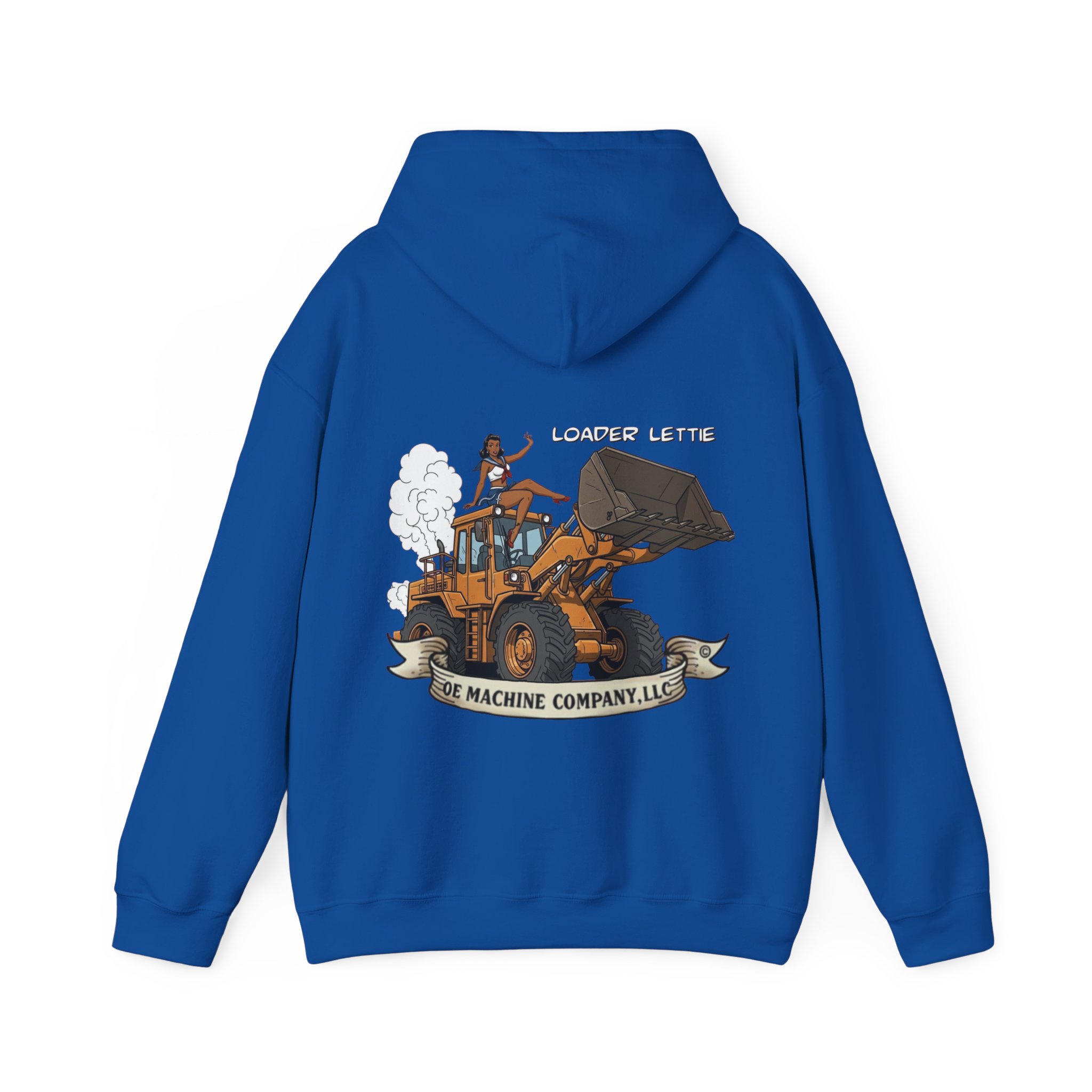 Loader Lettie, OE Machine Co. Hoodie - Image 38