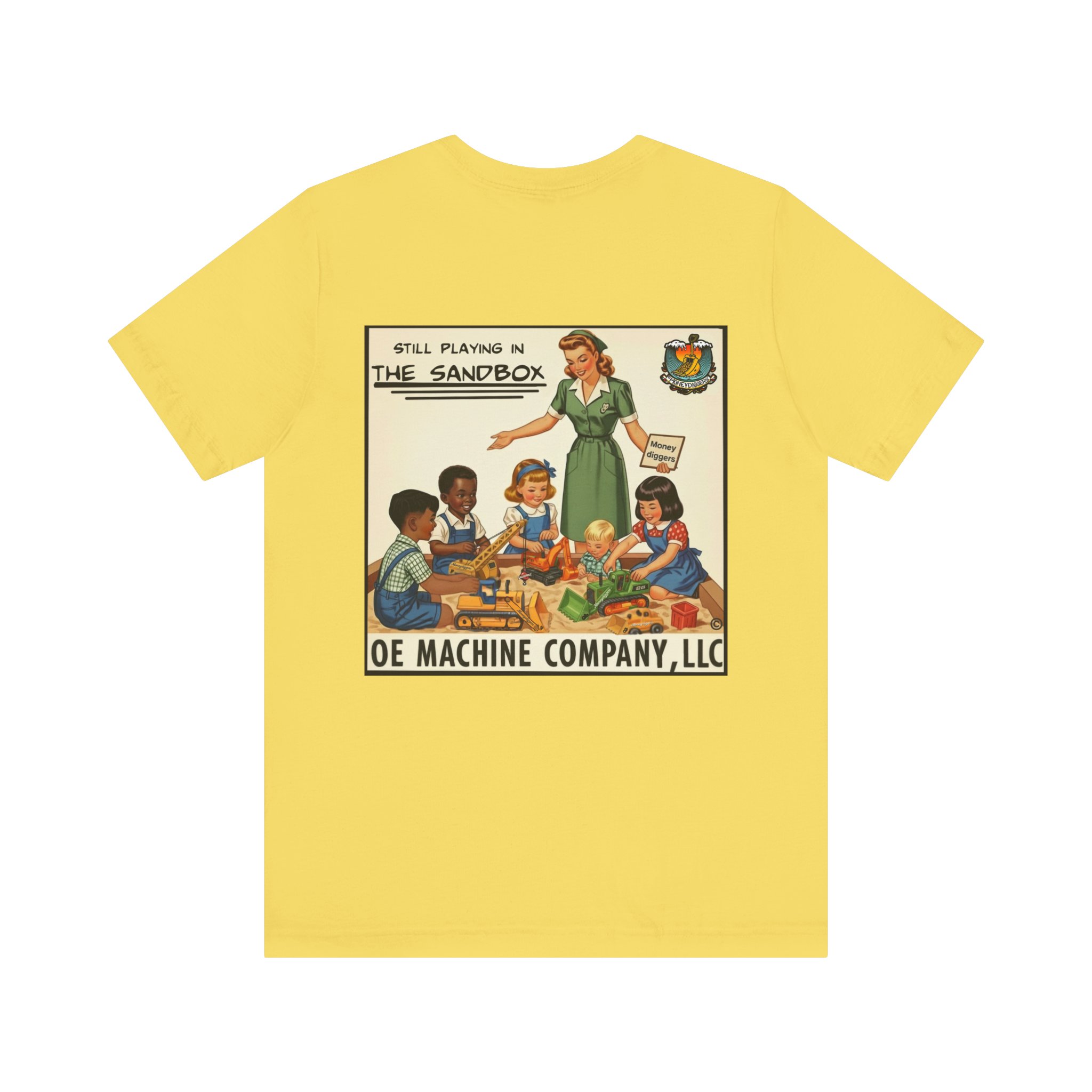 Still Playin' in the Sandbox, OE Machine Co. Short Sleeve Tee - Image 8
