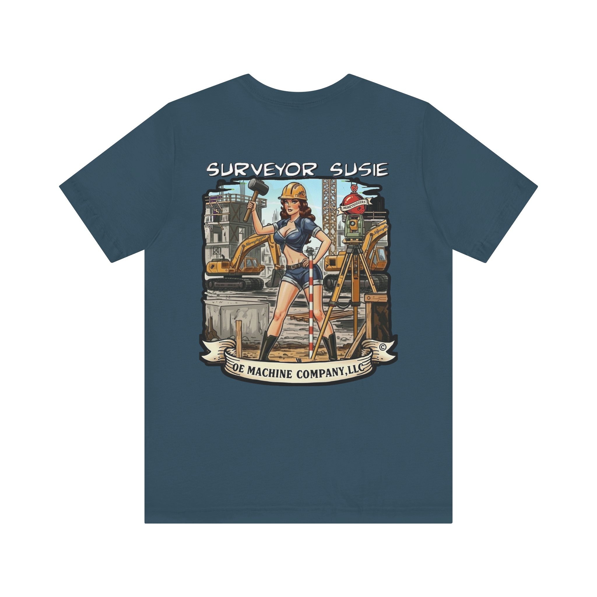 Surveyor Susie, OE Machine Co. Short Sleeve Tee - Image 21