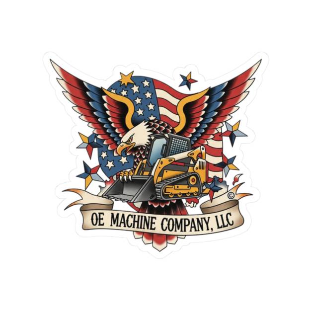 OEMC Skiddy, OE Machine Co. Sticker