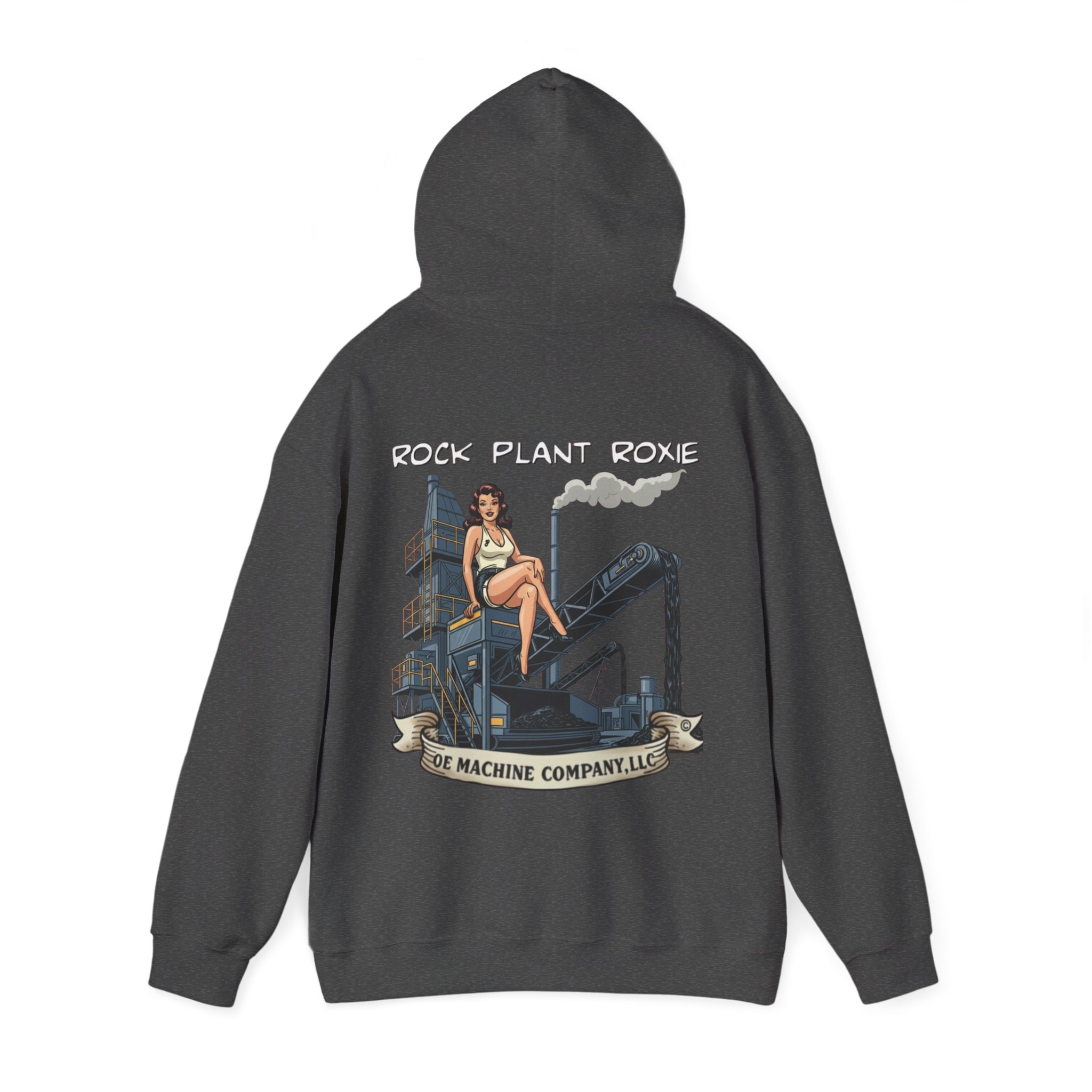 Rock Plant Roxie, OE Machine Co. Hoodie - Image 23