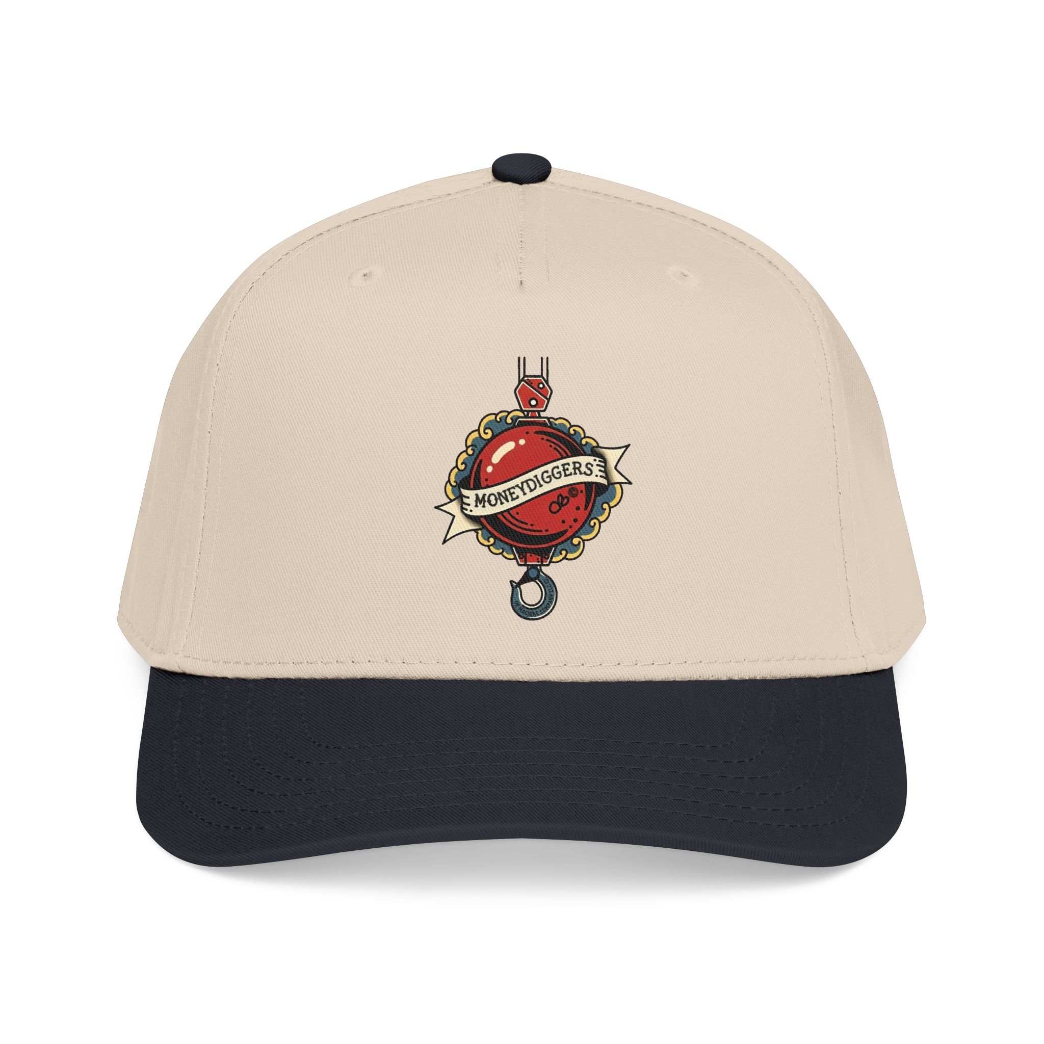Moneydiggers Headache Ball, OE Machine Co. Brimmed Cap - Image 2