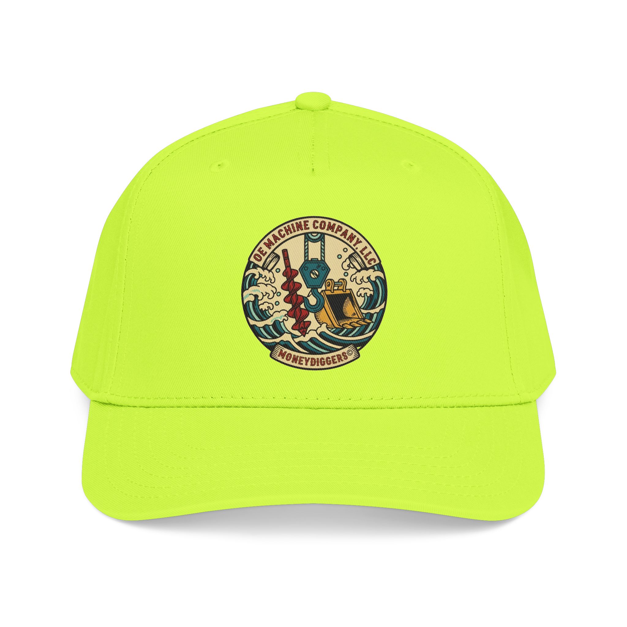 Moneydigger Badge, OE Machine Co. Brimmed Cap - Image 5