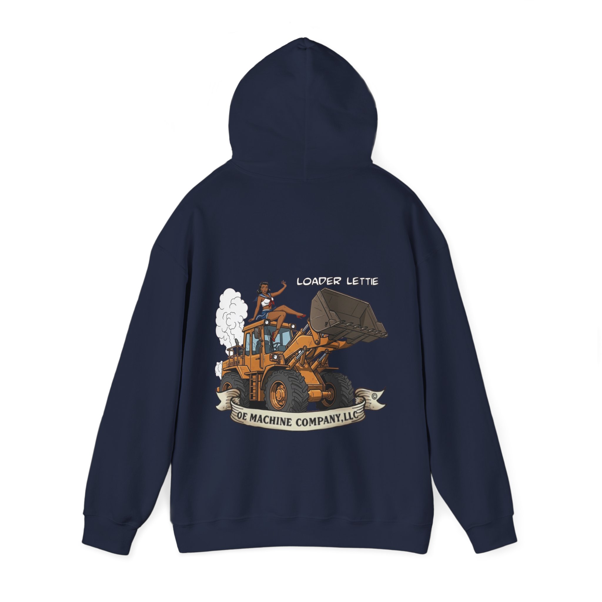 Loader Lettie, OE Machine Co. Hoodie - Image 43