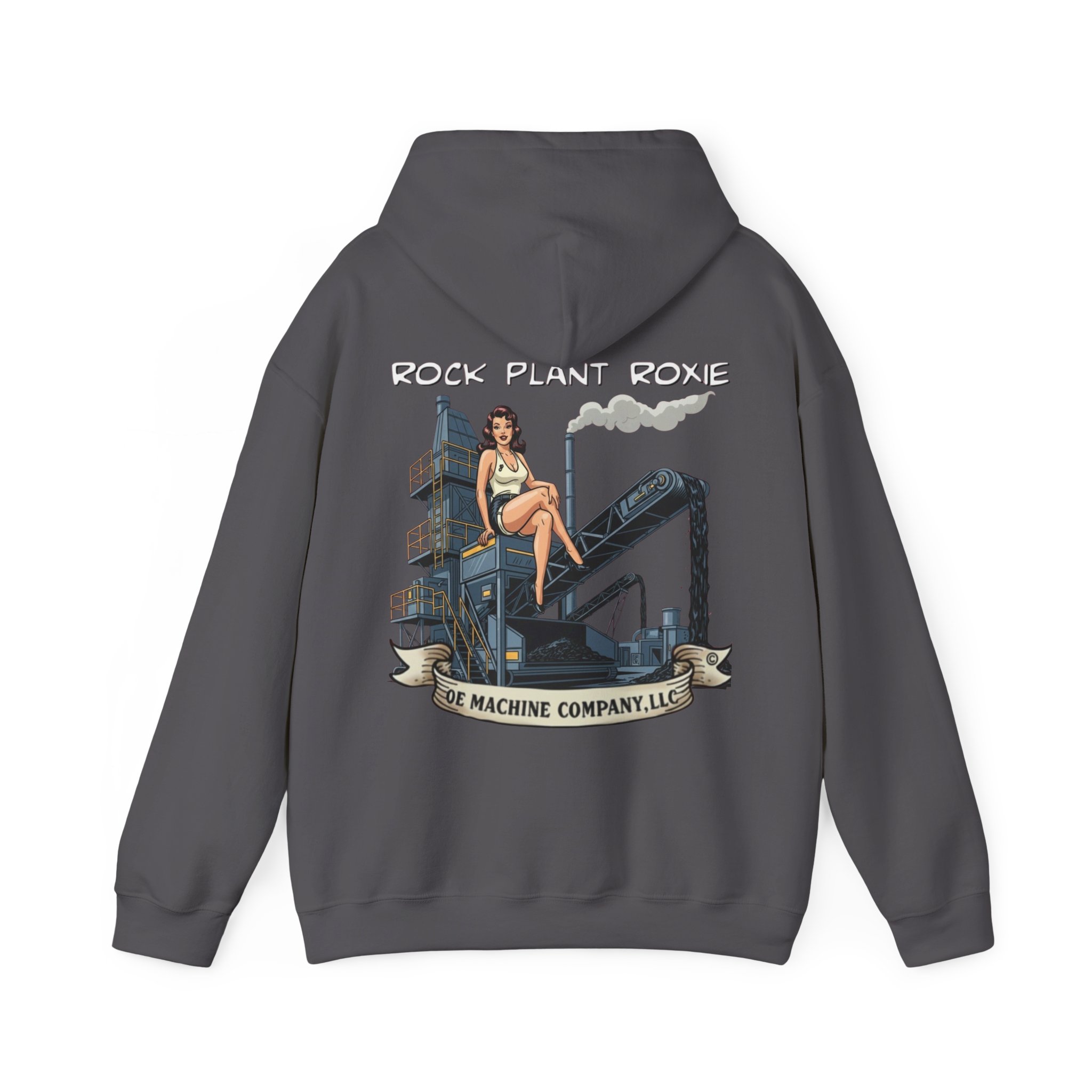 Rock Plant Roxie, OE Machine Co. Hoodie - Image 30