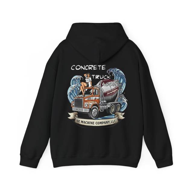 Concrete Truck Cassie, OE Machine Co. Hoodie