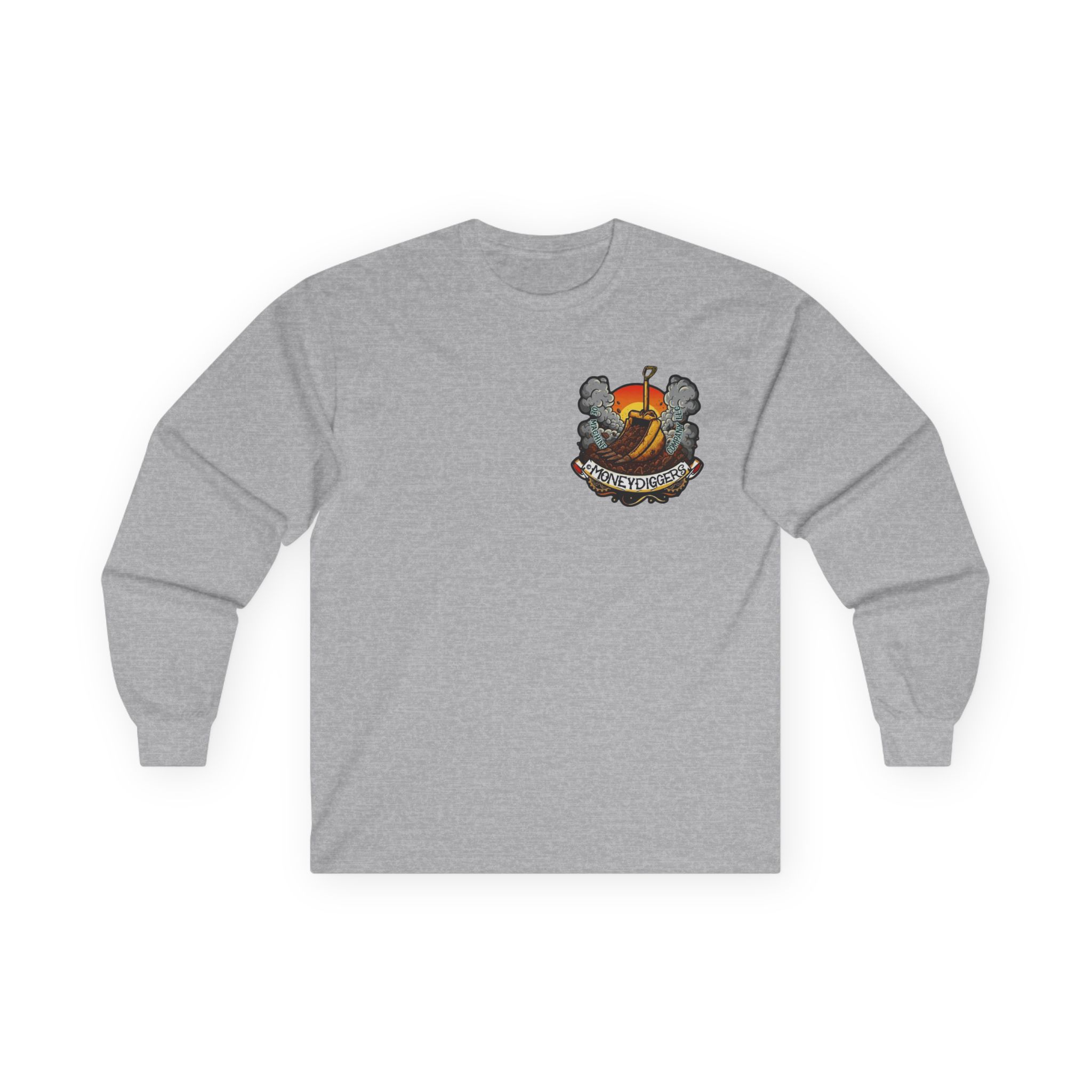 Keepin' Shit Level, OE Machine Co. Long Sleeve Tee - Image 10