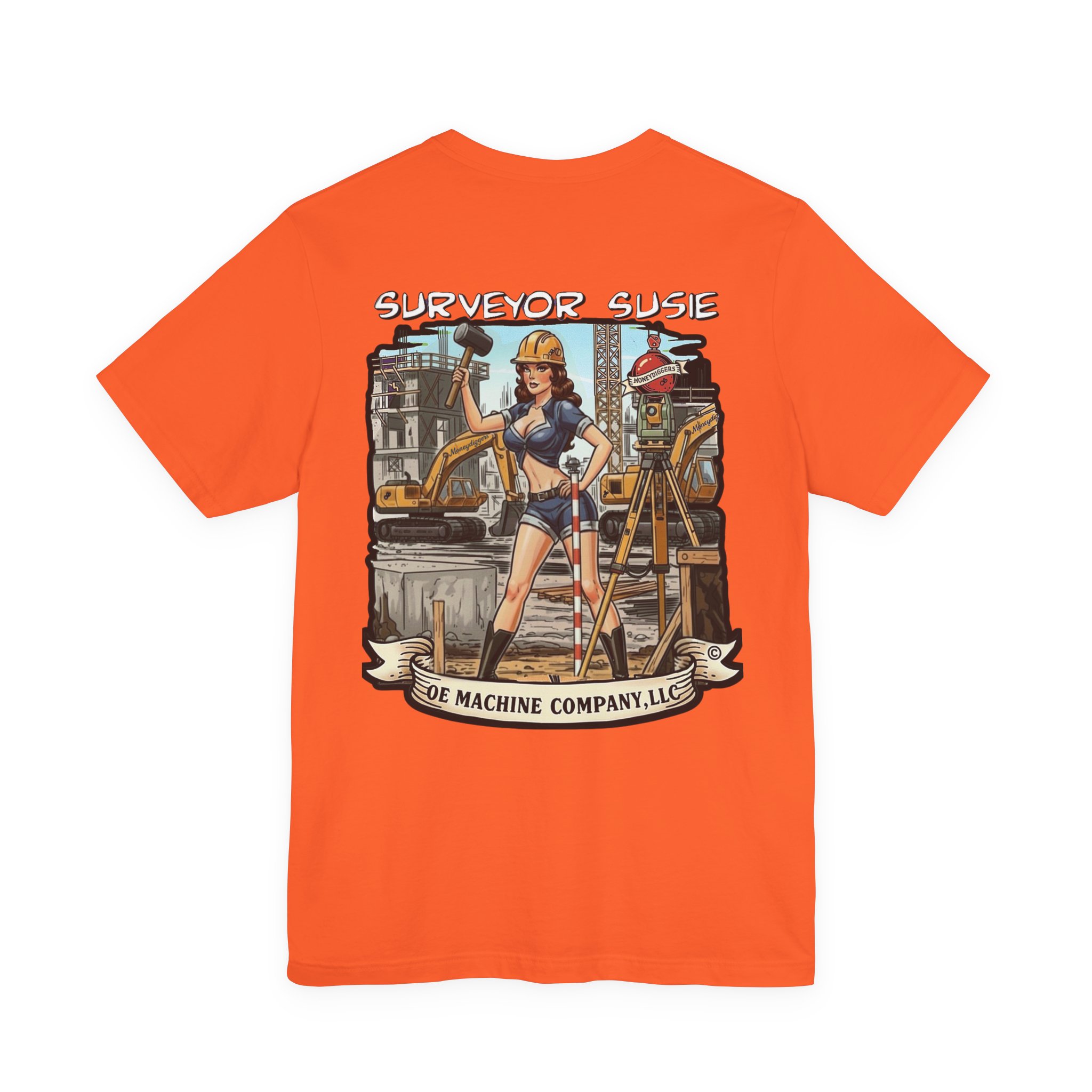 Surveyor Susie, OE Machine Co. Short Sleeve Tee - Image 24