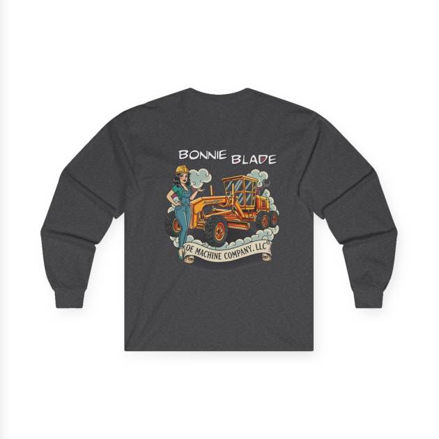 Bonnie Blade, OE Machine Co. Long Sleeve Tee