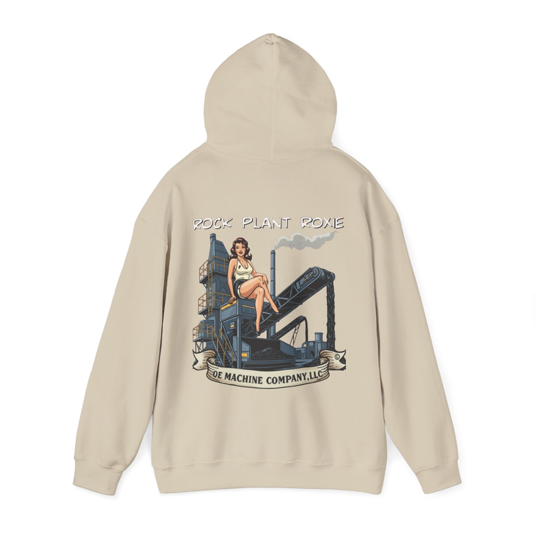 Rock Plant Roxie, OE Machine Co. Hoodie - Image 11