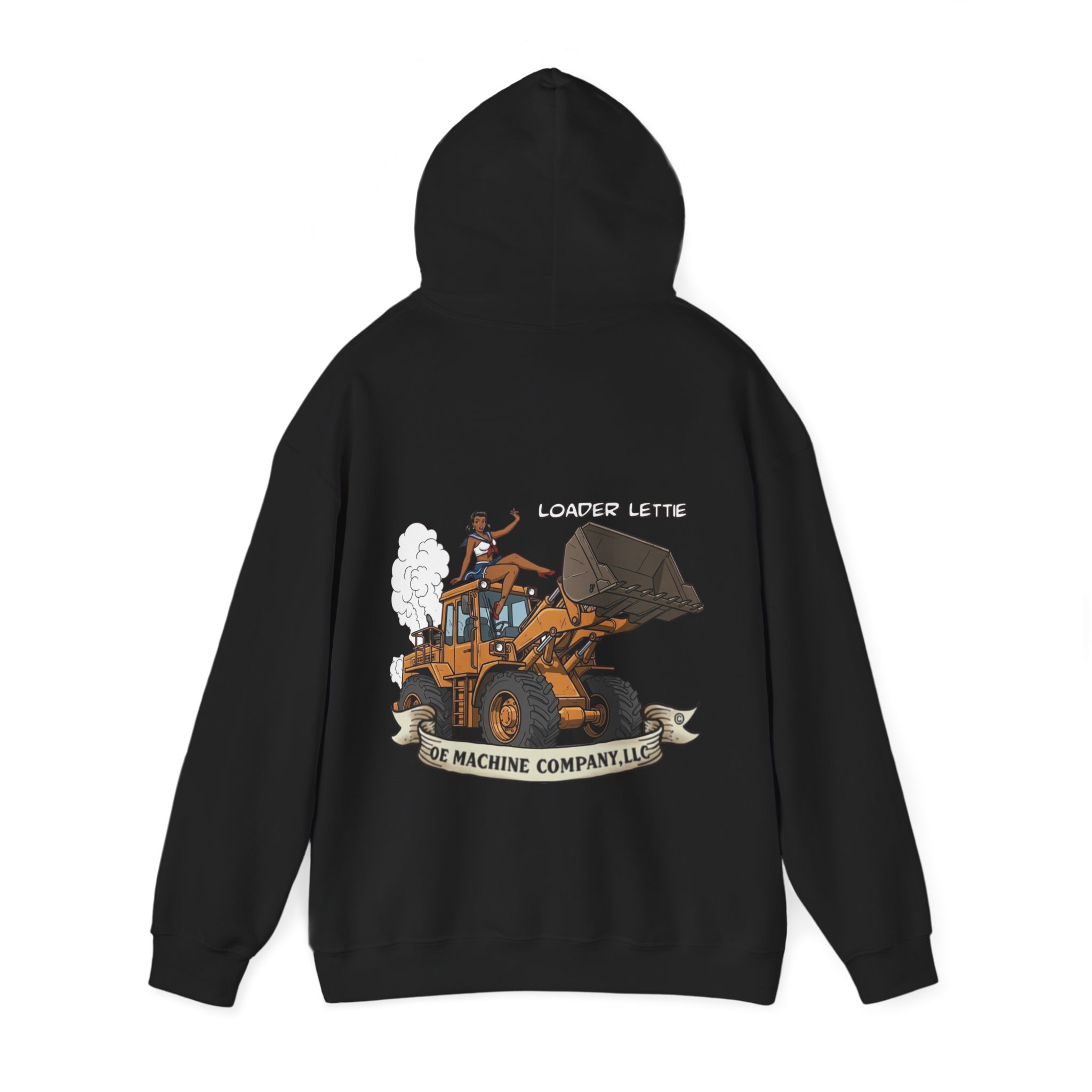 Loader Lettie, OE Machine Co. Hoodie - Image 7