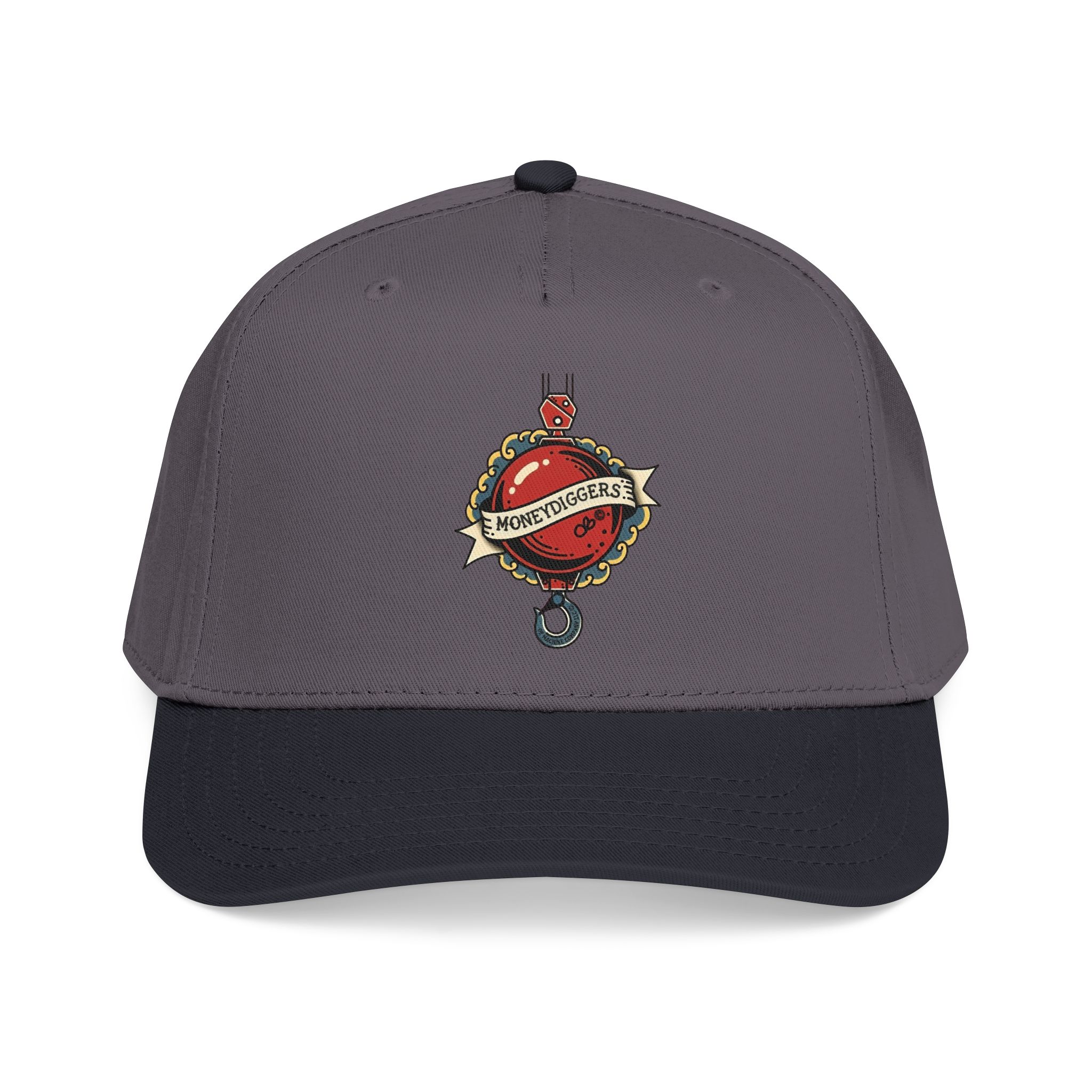 Moneydiggers Headache Ball, OE Machine Co. Brimmed Cap - Image 3