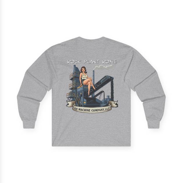 Rock Plant Roxie, OE Machine Co. Long Sleeve Tee