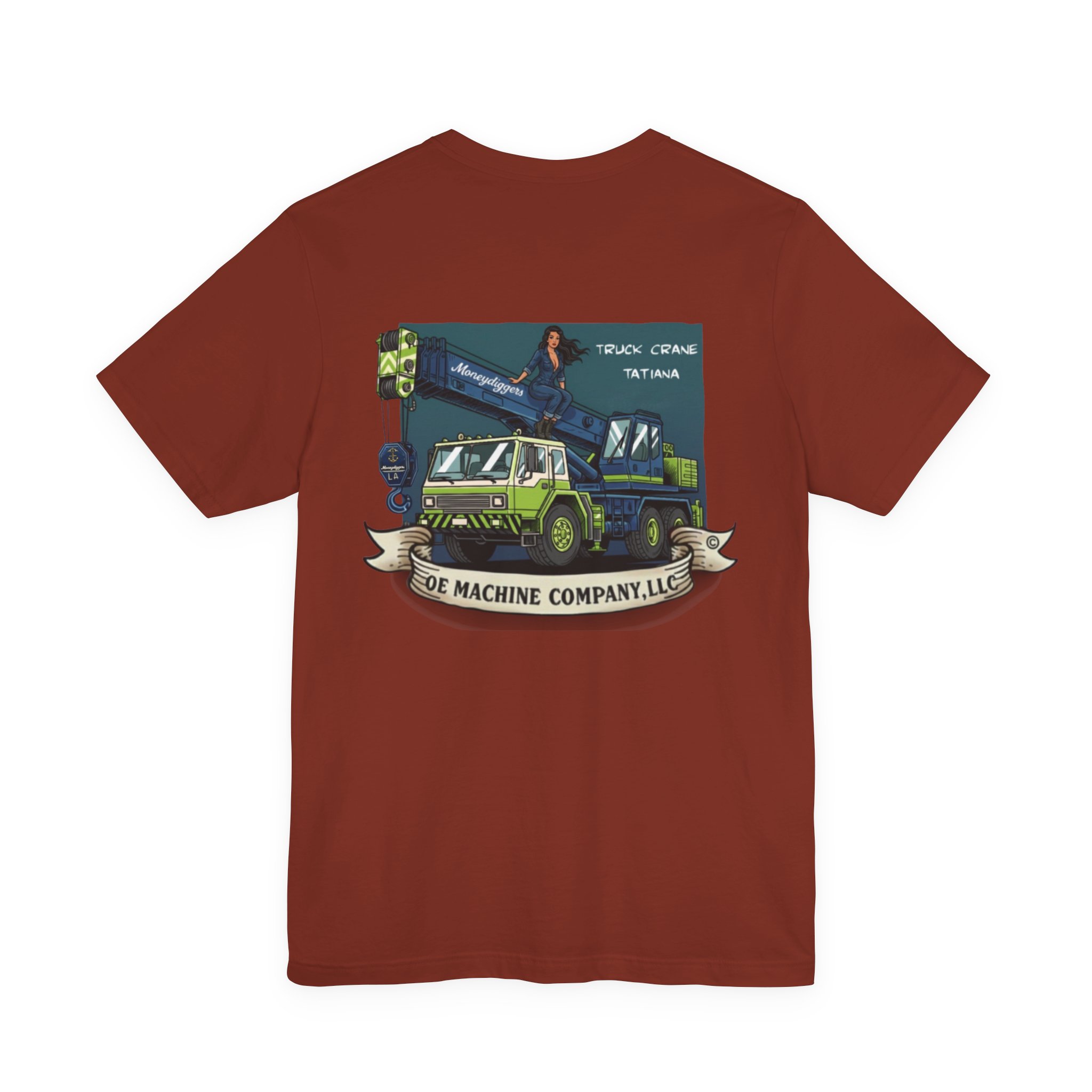Truck Crane Tatiana, OE Machine Co. Short Sleeve Tee