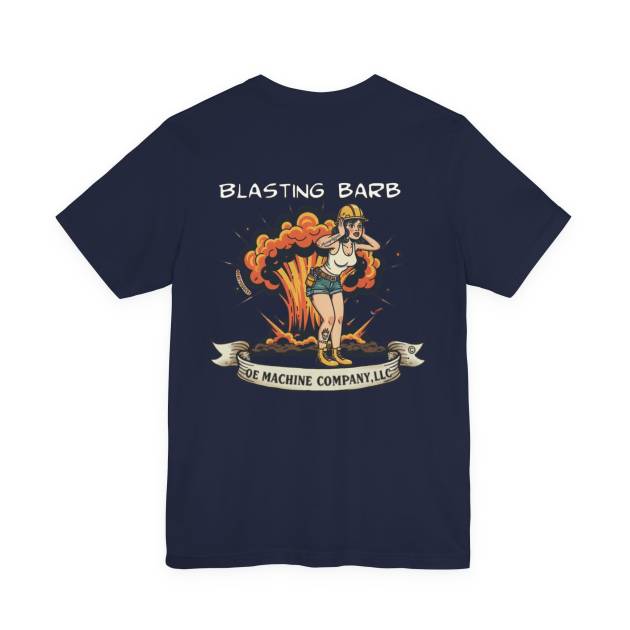 Blastin' Barb, OE Machine Co. Short Sleeve Tee