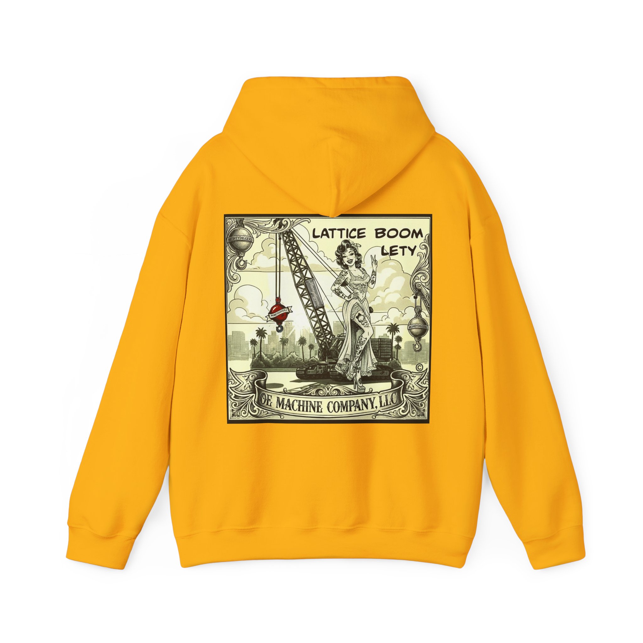 Lattice Boom Lety, OE Machine Co. Hoodie - Image 26