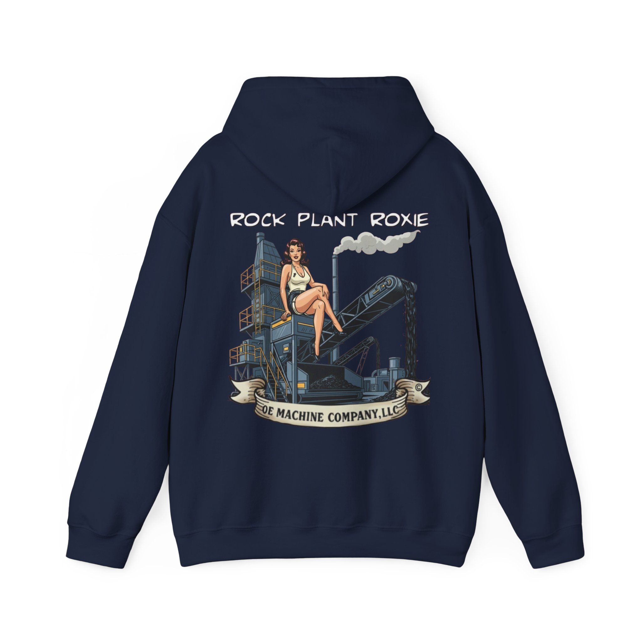 Rock Plant Roxie, OE Machine Co. Hoodie - Image 38