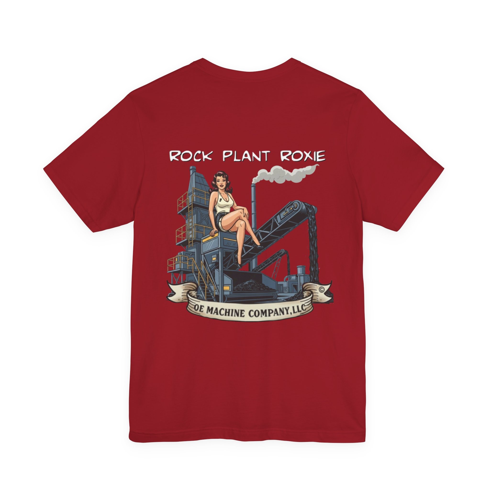 Rock Plant Roxie, OE Machine Co. Short Sleeve Tee - Image 12