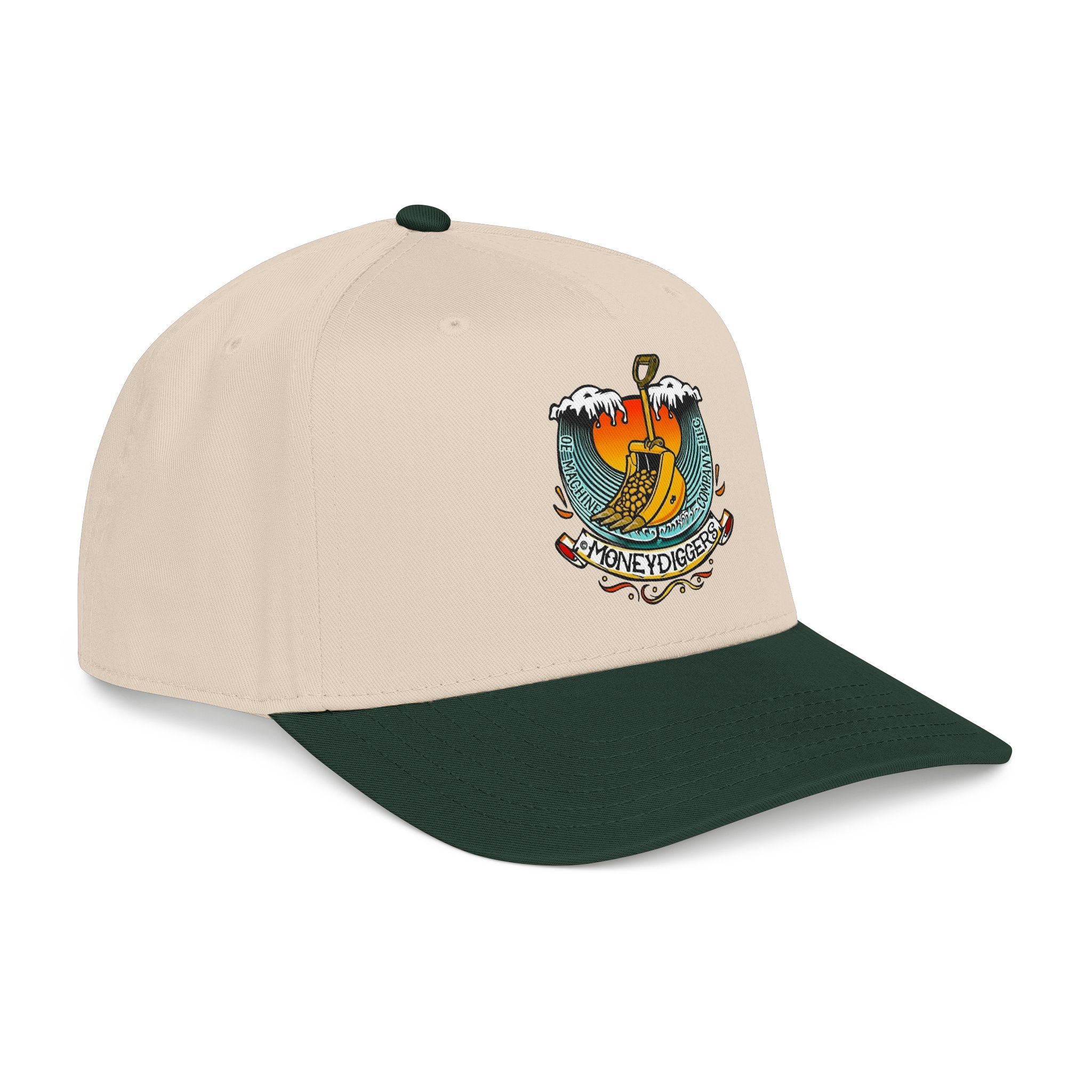 OG ShovelWave, OE Machine Co. Brimmed Cap - Image 4