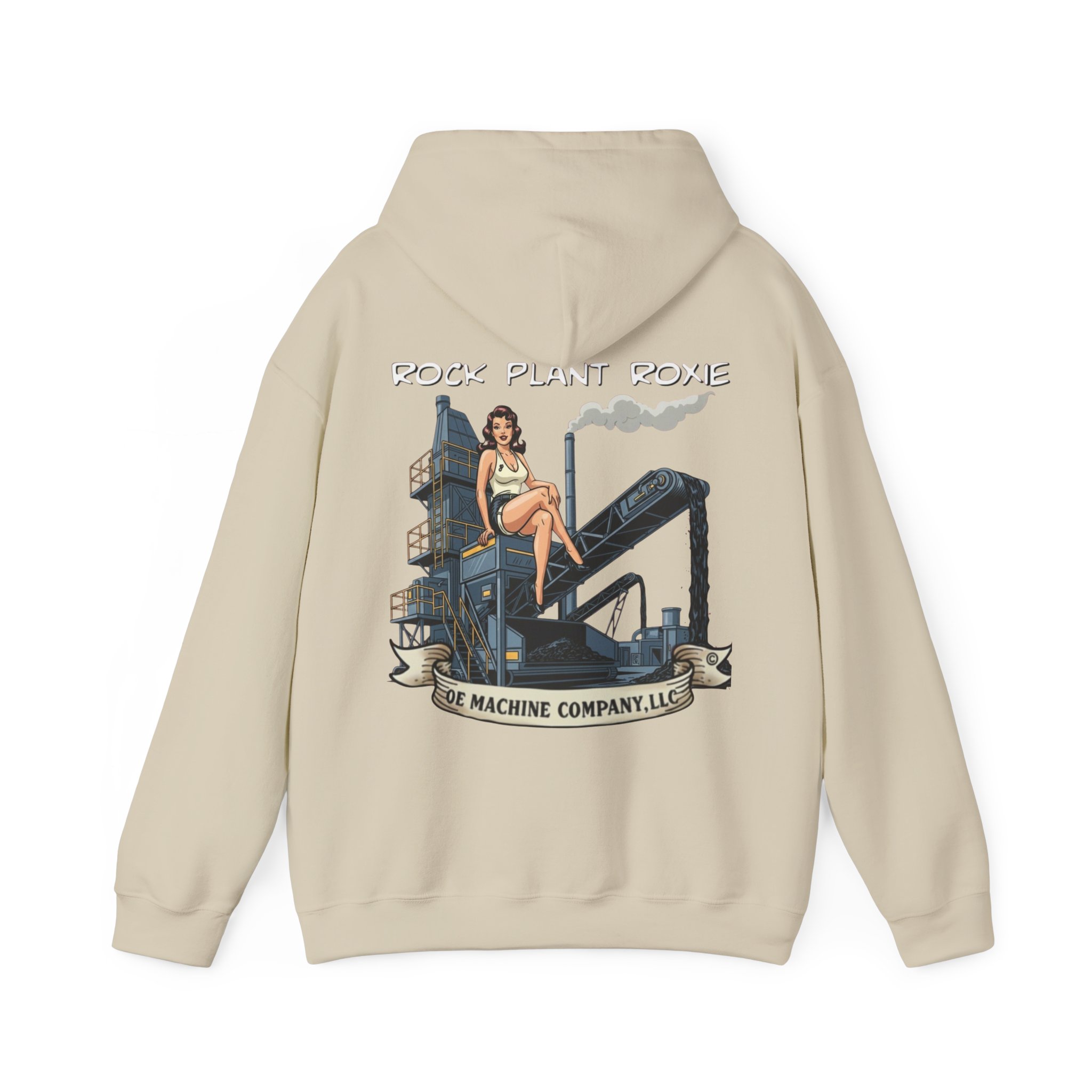 Rock Plant Roxie, OE Machine Co. Hoodie - Image 10