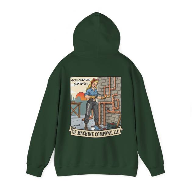 Soldering Smash, OE Machine Co. Hoodie