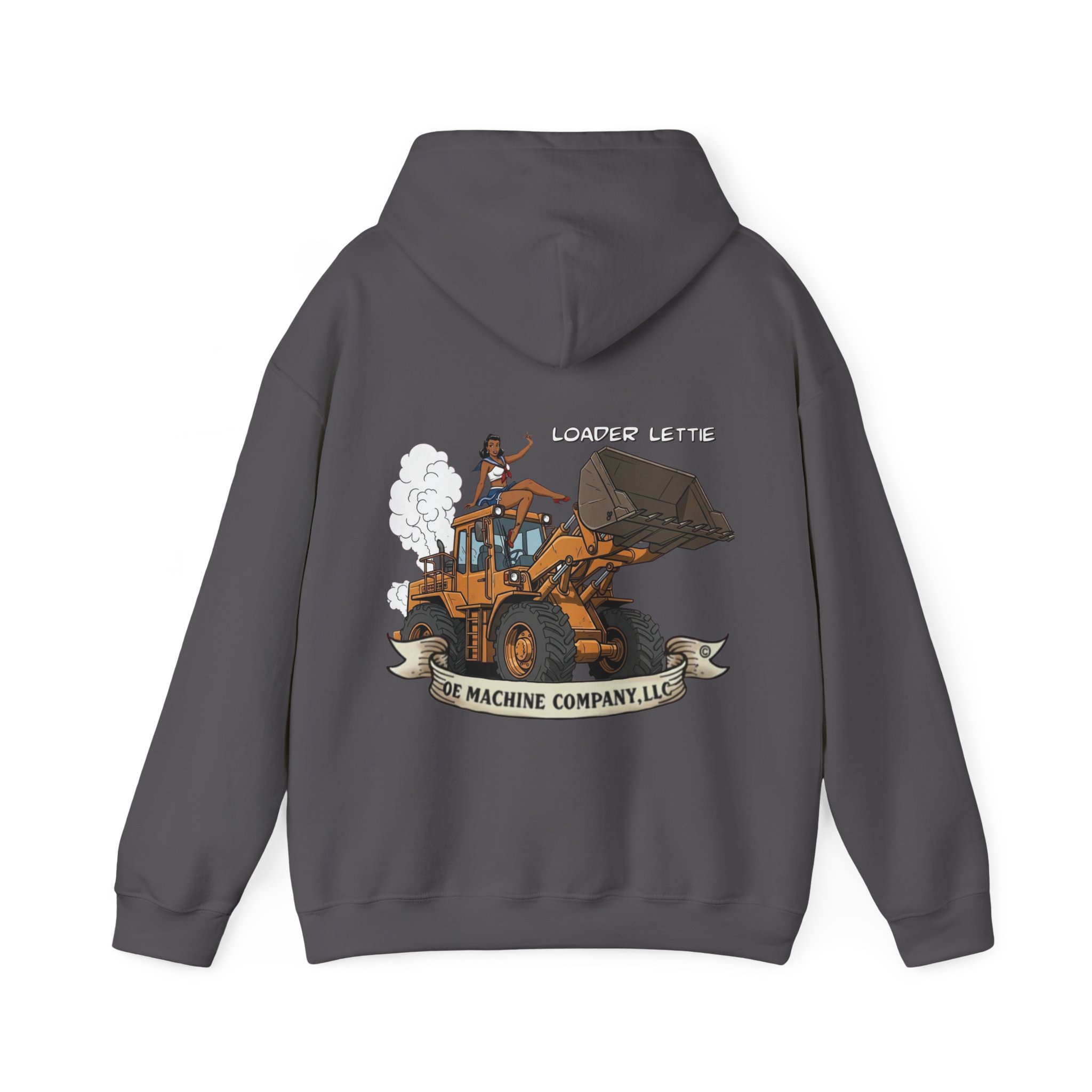 Loader Lettie, OE Machine Co. Hoodie - Image 34