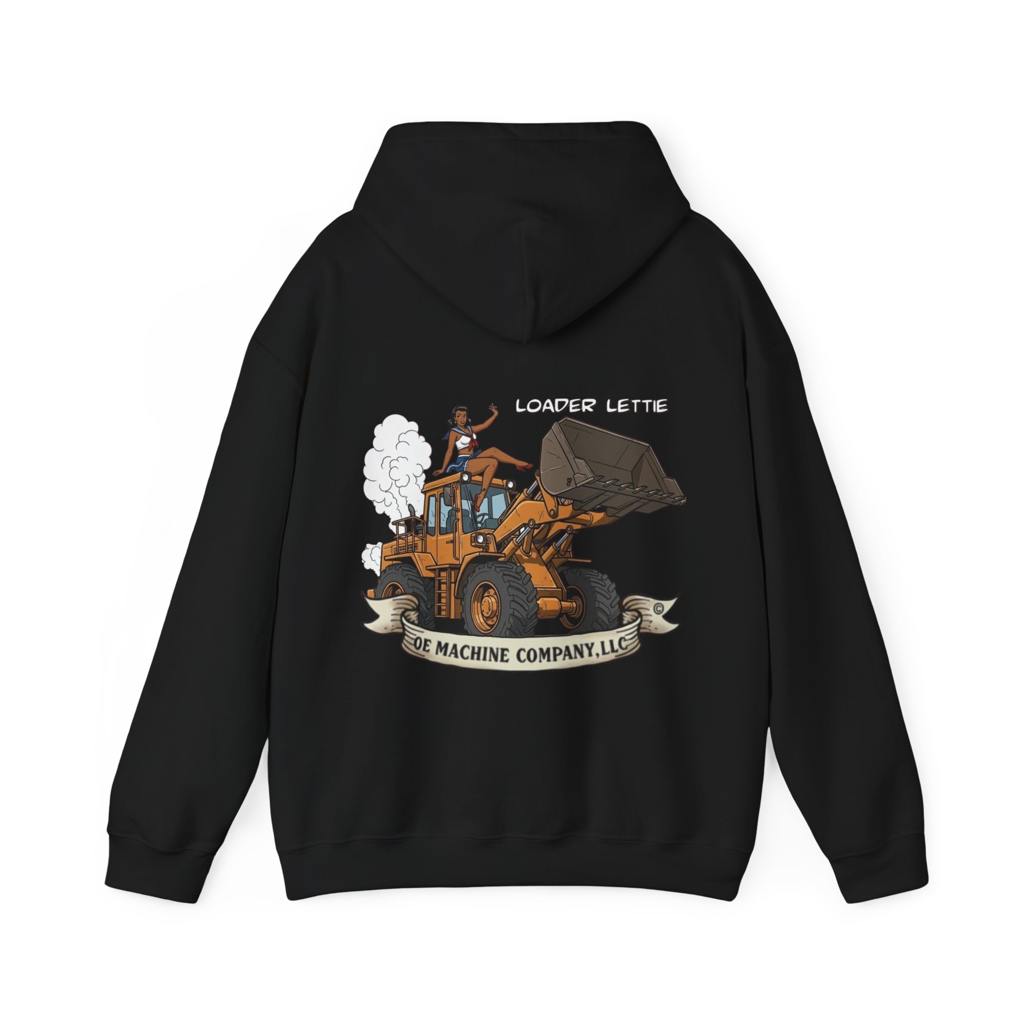 Loader Lettie, OE Machine Co. Hoodie - Image 6
