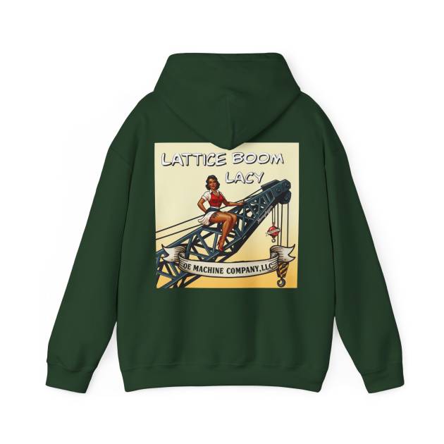 Lattice Boom Lacy, OE Machine Co. Hoodie