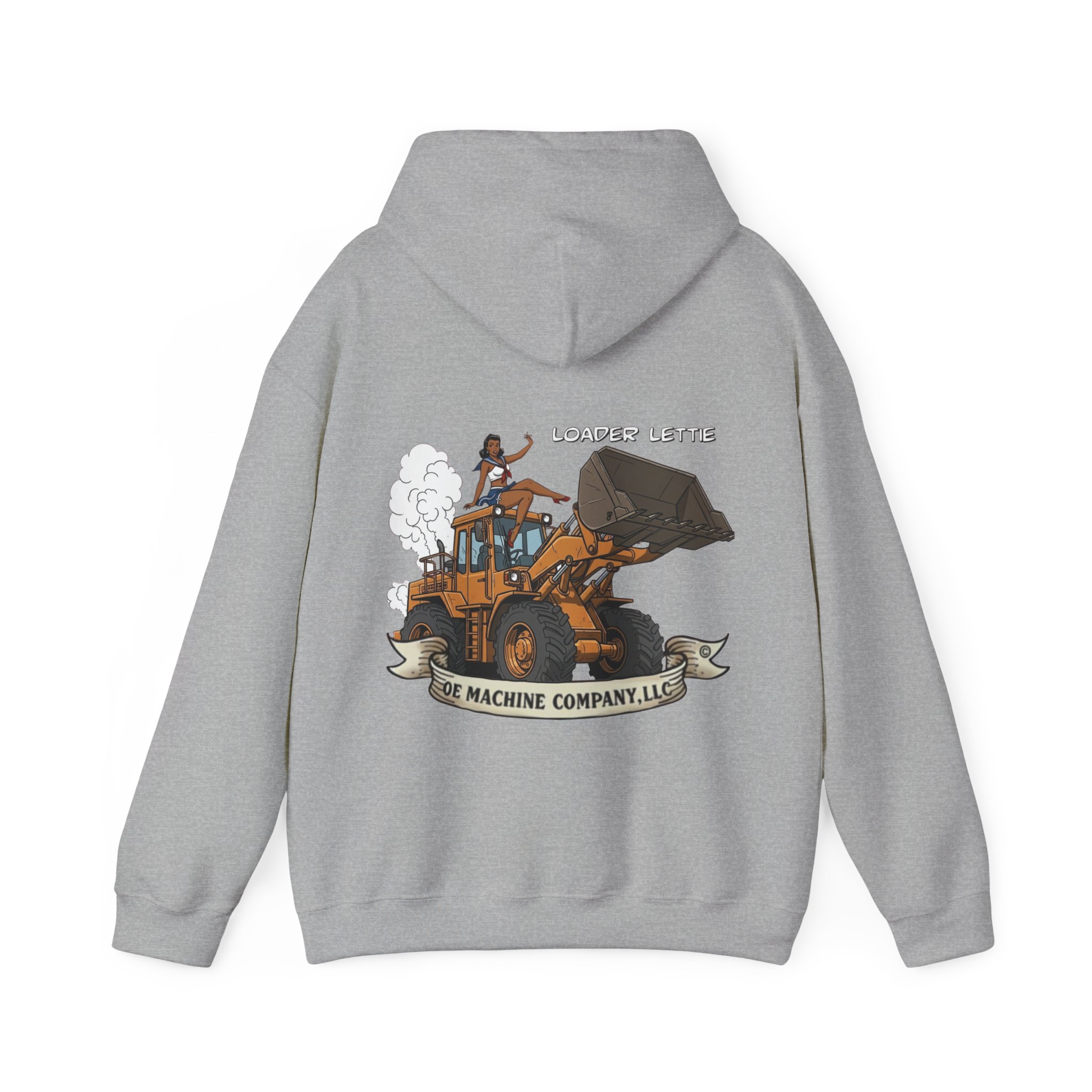 Loader Lettie, OE Machine Co. Hoodie - Image 10
