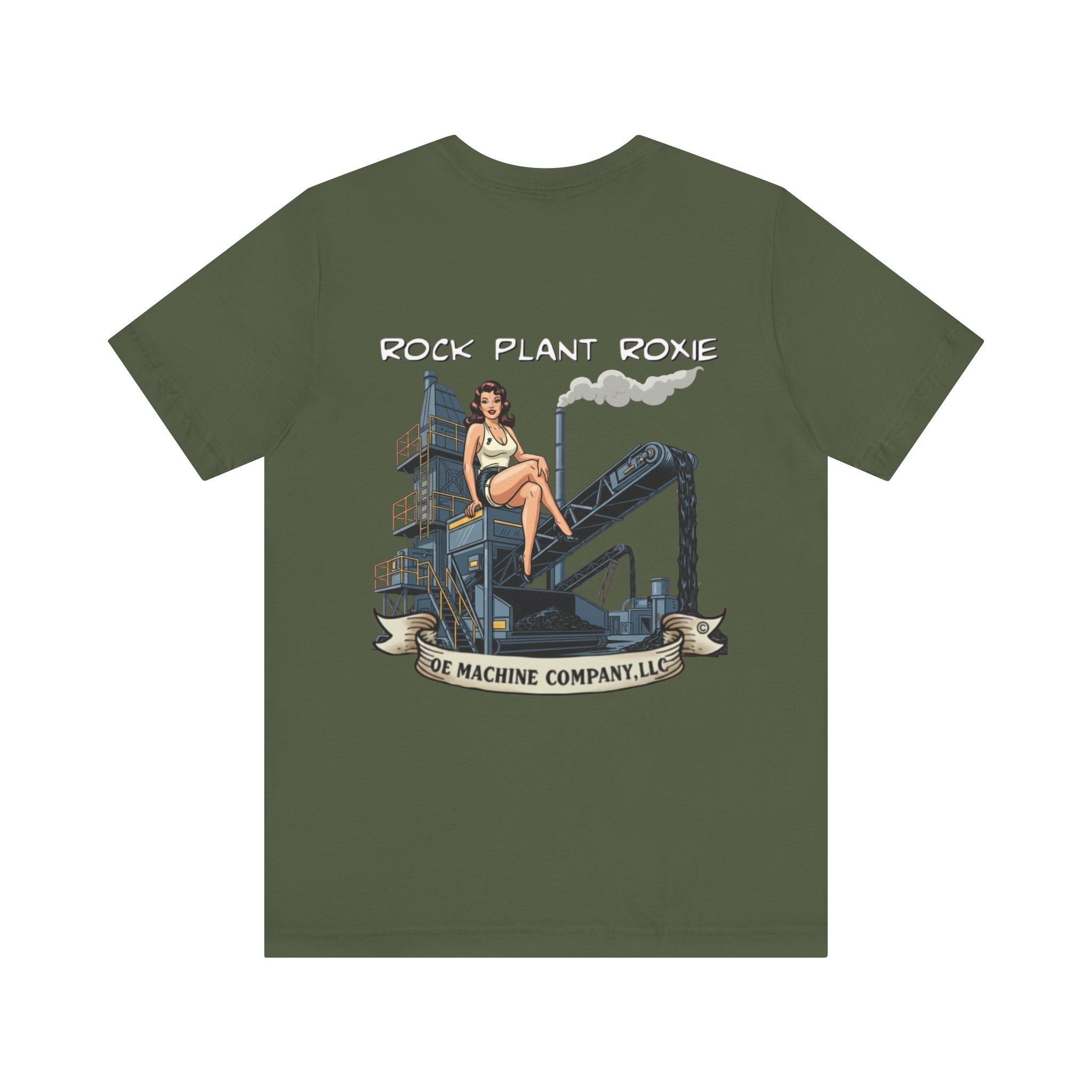 Rock Plant Roxie, OE Machine Co. Short Sleeve Tee - Image 6