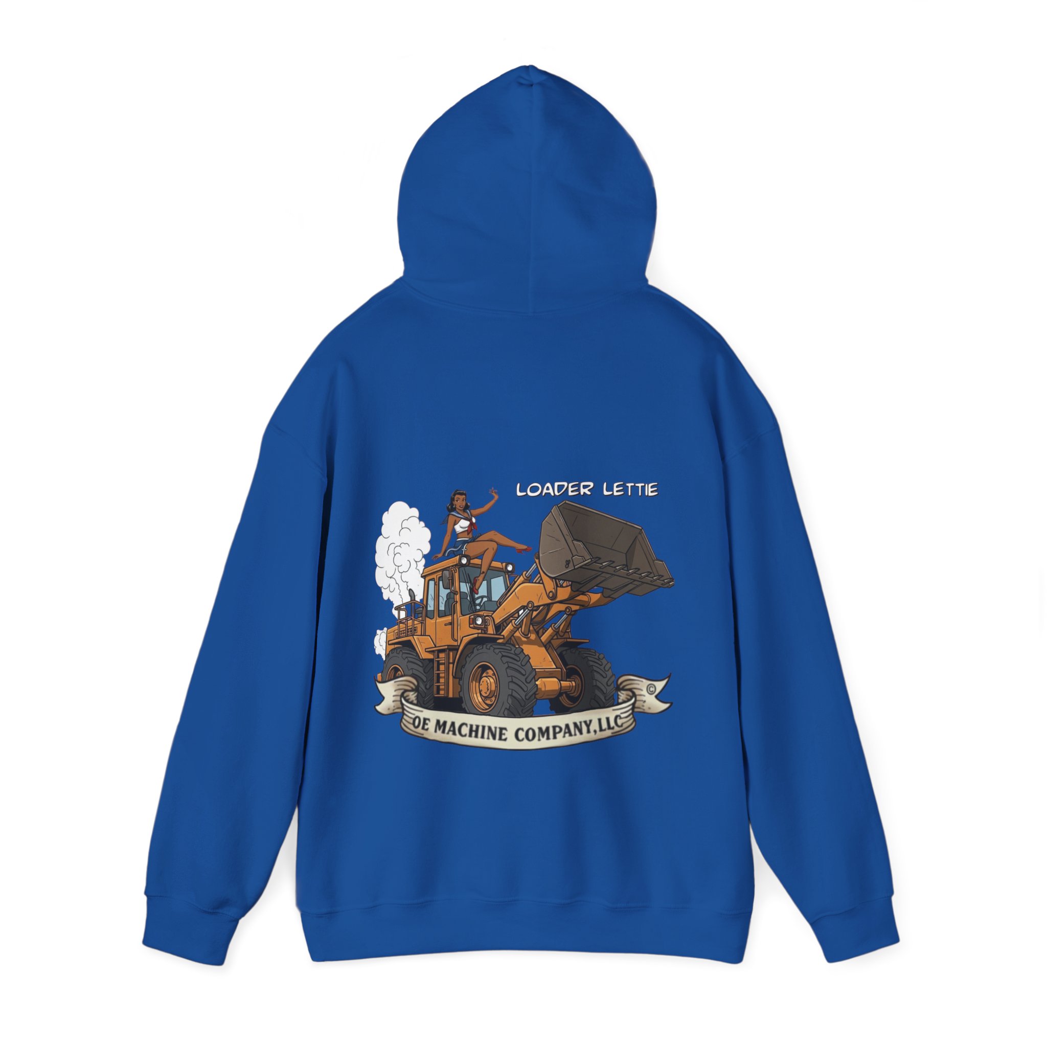 Loader Lettie, OE Machine Co. Hoodie - Image 39