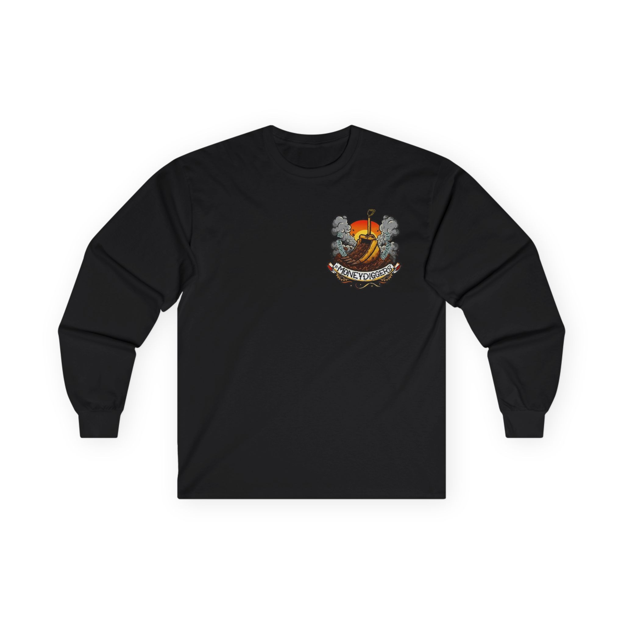 Keepin' Shit Level, OE Machine Co. Long Sleeve Tee - Image 7