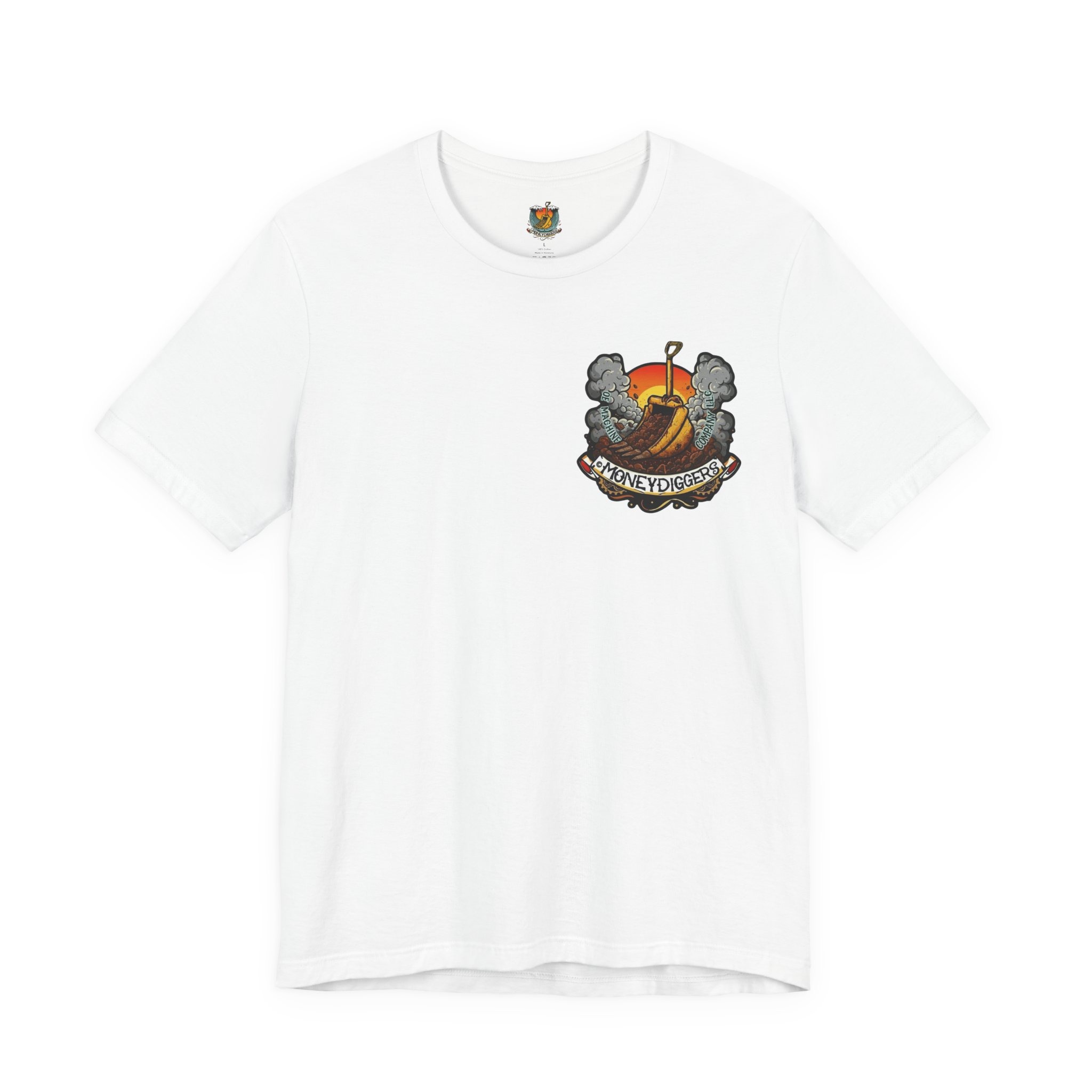 Keepin' Shit Level, OE Machine Co. Short Sleeve Tee - Image 4