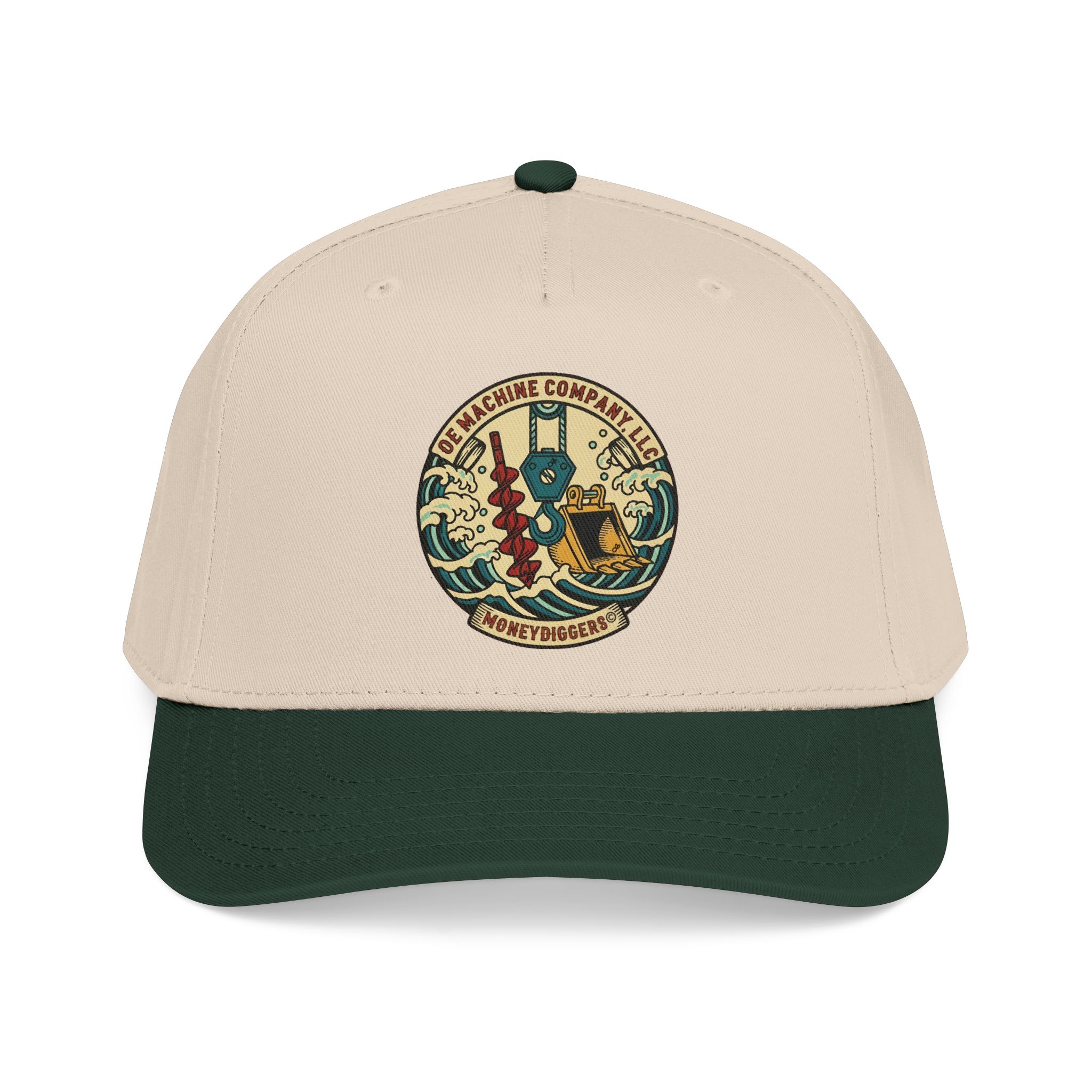 Moneydigger Badge, OE Machine Co. Brimmed Cap - Image 7