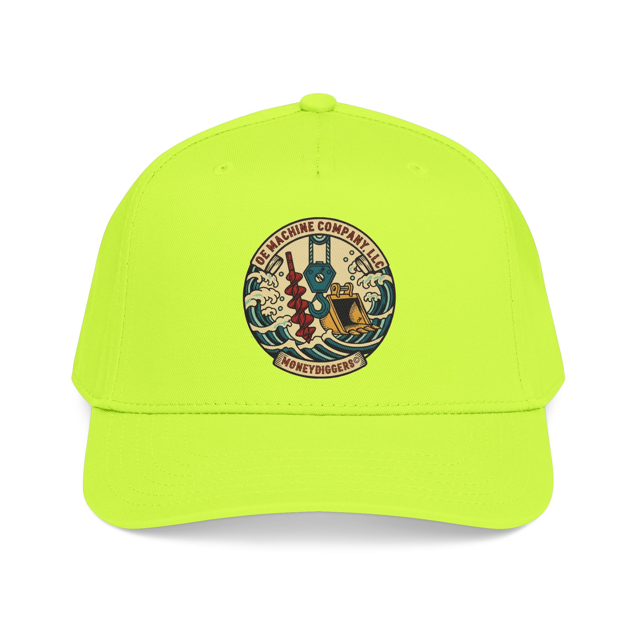 Moneydigger Badge, OE Machine Co. Brimmed Cap - Image 5