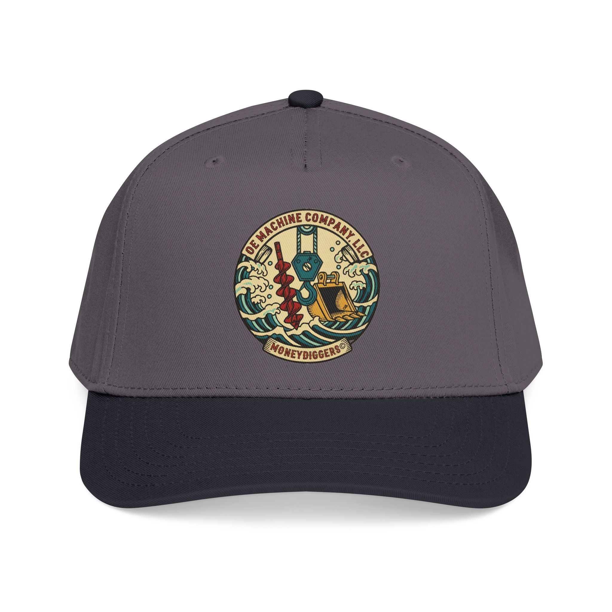 Moneydigger Badge, OE Machine Co. Brimmed Cap - Image 3