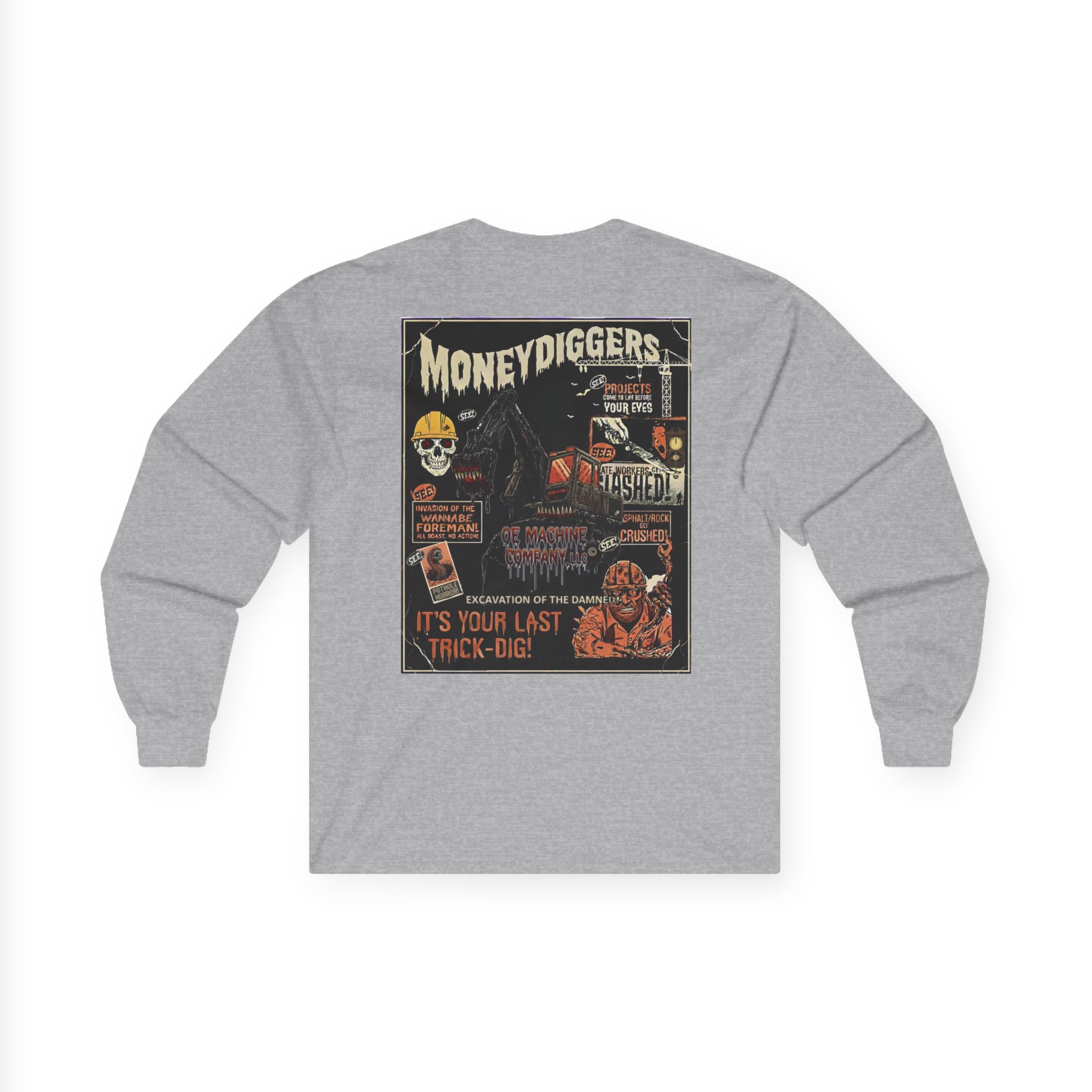 The Terror from the Trench, OE Machine Co. LLC Long Sleeve - Image 8