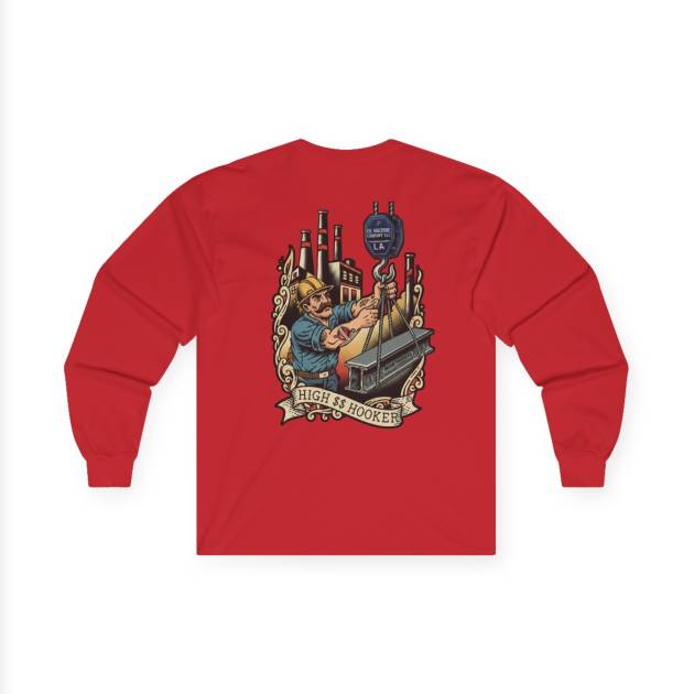 High $$ Hooker, OE Machine Co LLC Long Sleeve Tee