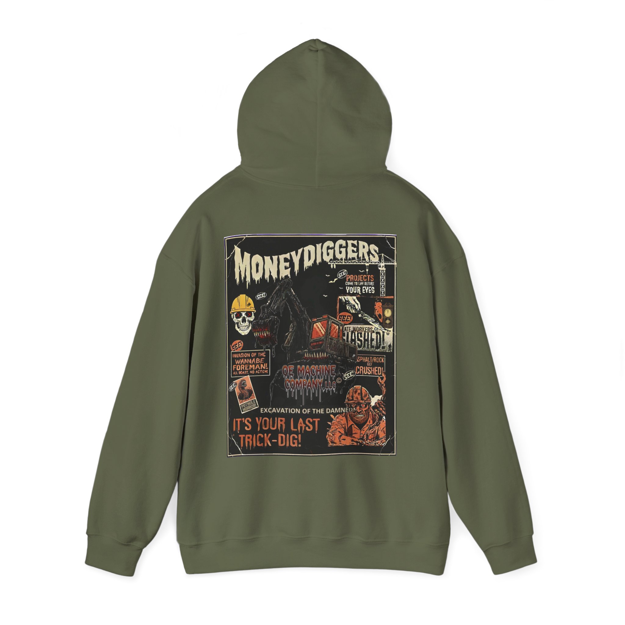 The Terror from the Trench, OE Machine Co. LLC Hoodie - Image 14