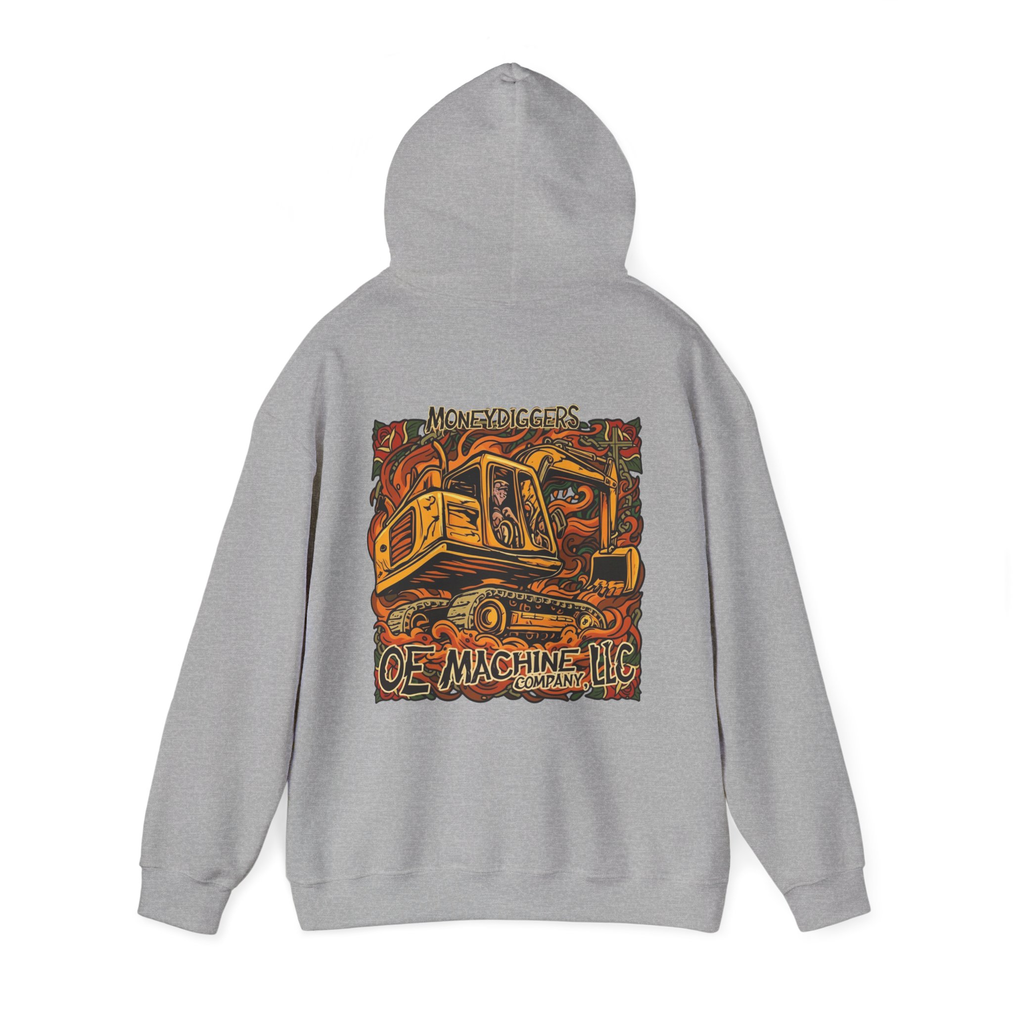 Mucking, OE Machine Co. Hoodie - Image 11